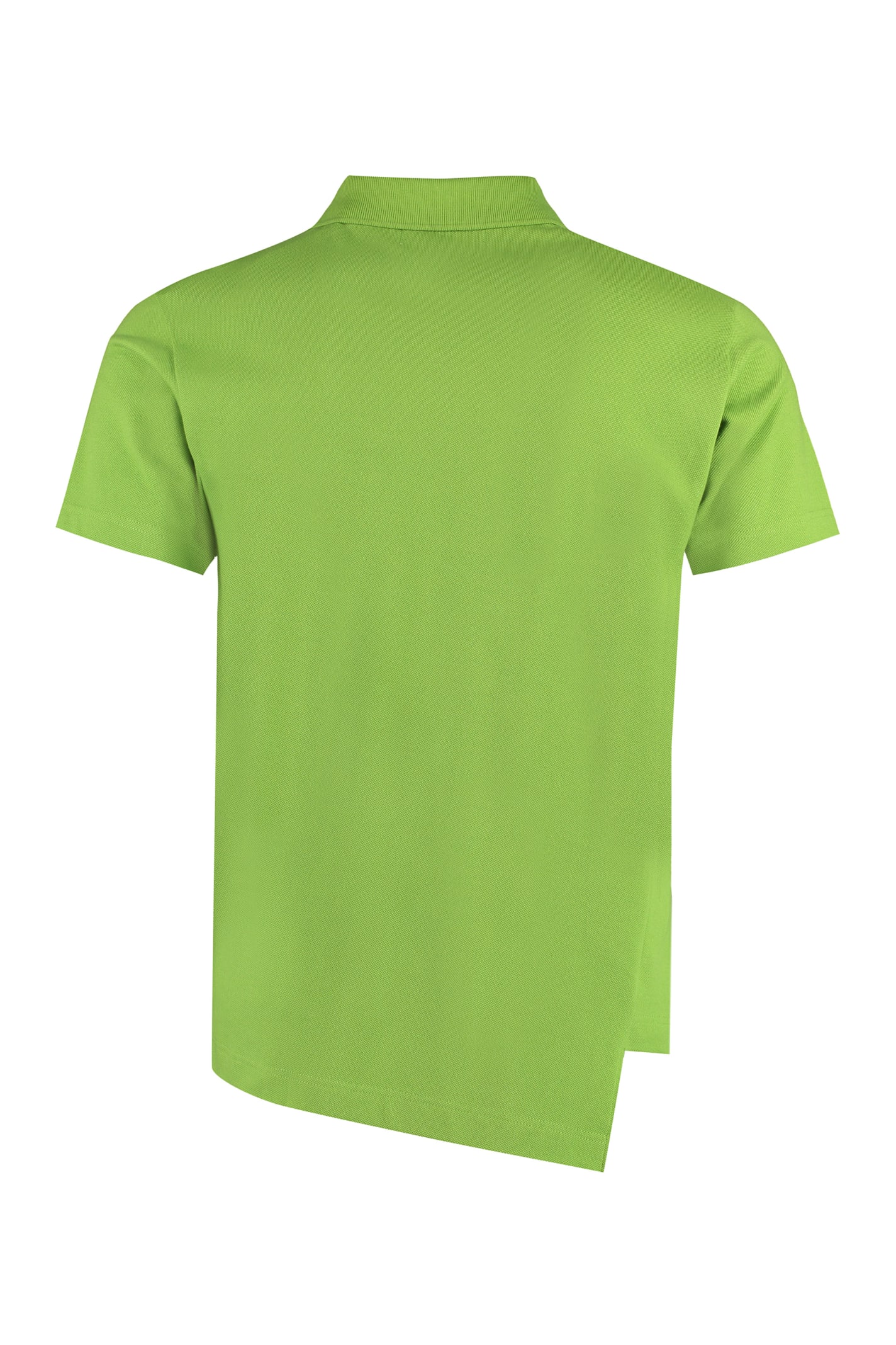 Shop Comme Des Garçons Shirt Lacoste X Comme Des Garçons - Cotton-piqué Polo Shirt In Green