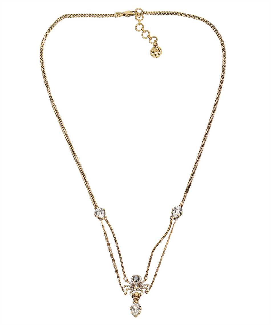 Alexander McQueen Chain Necklace With Skull Detail