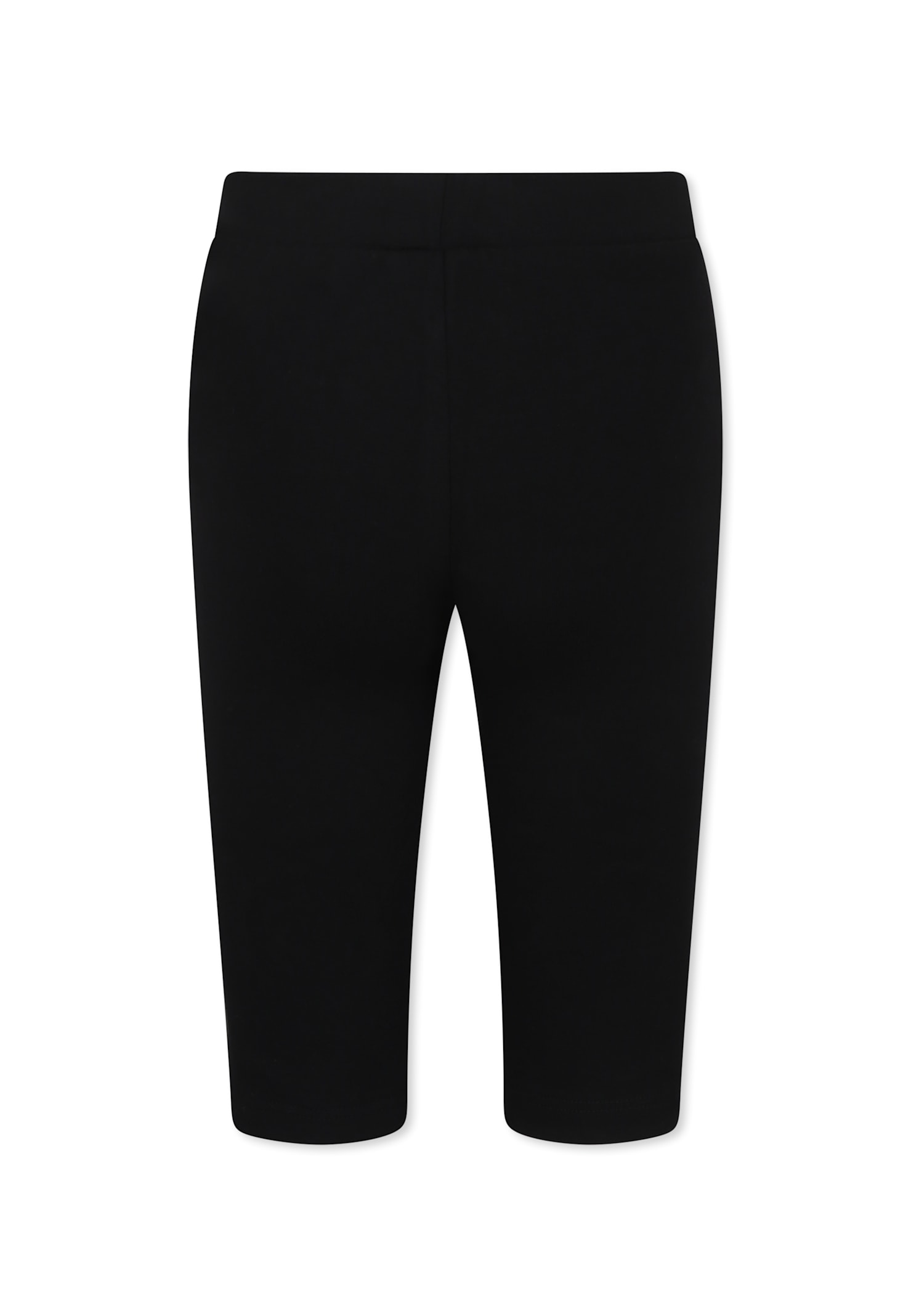 Barrow Black Shorts For Girl With Smiley In Black