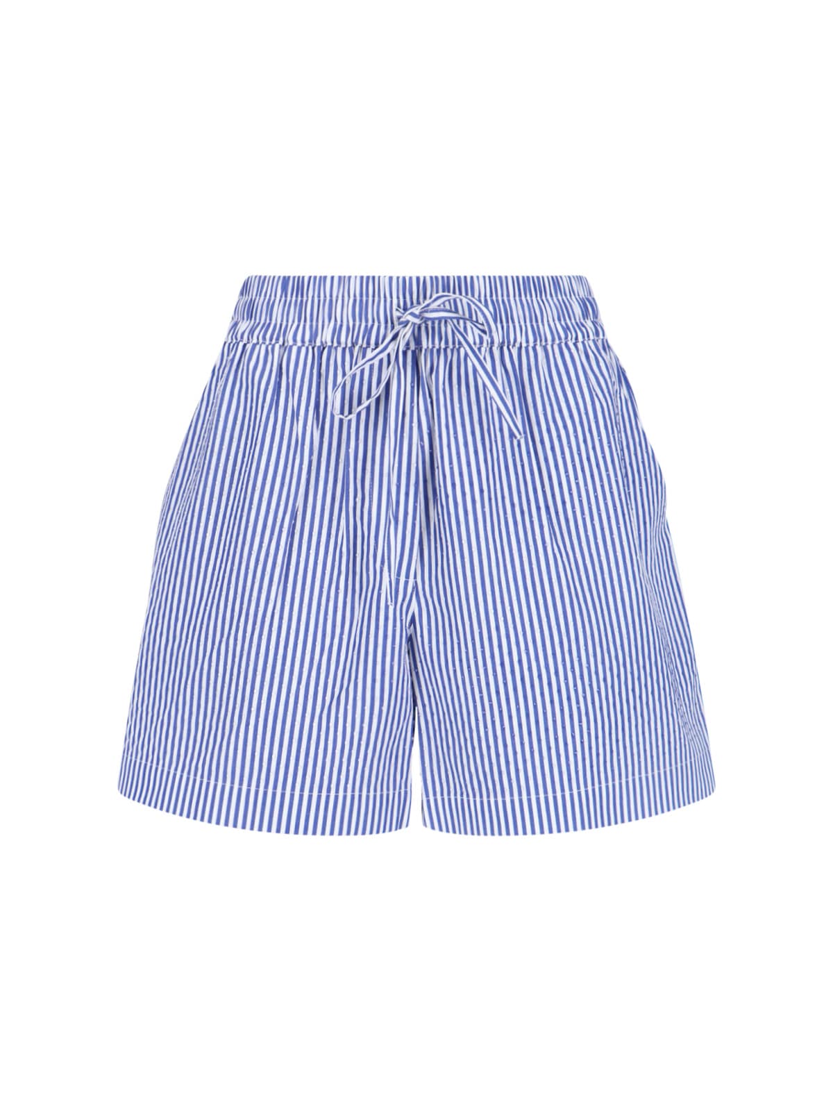 P.a.r.o.s.h Striped Shorts In Blue