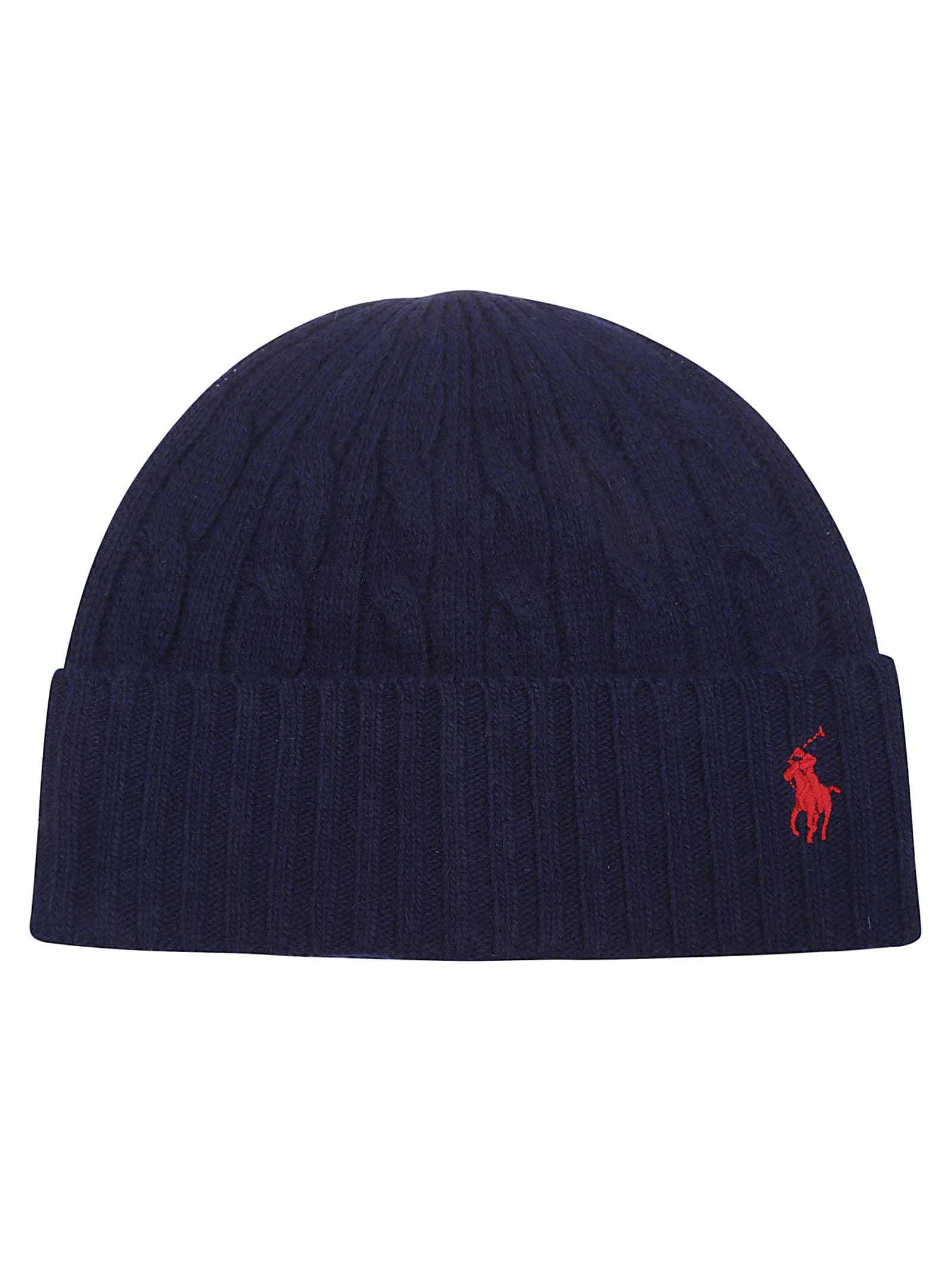 Polo Ralph Lauren Classic Beanie In Brown