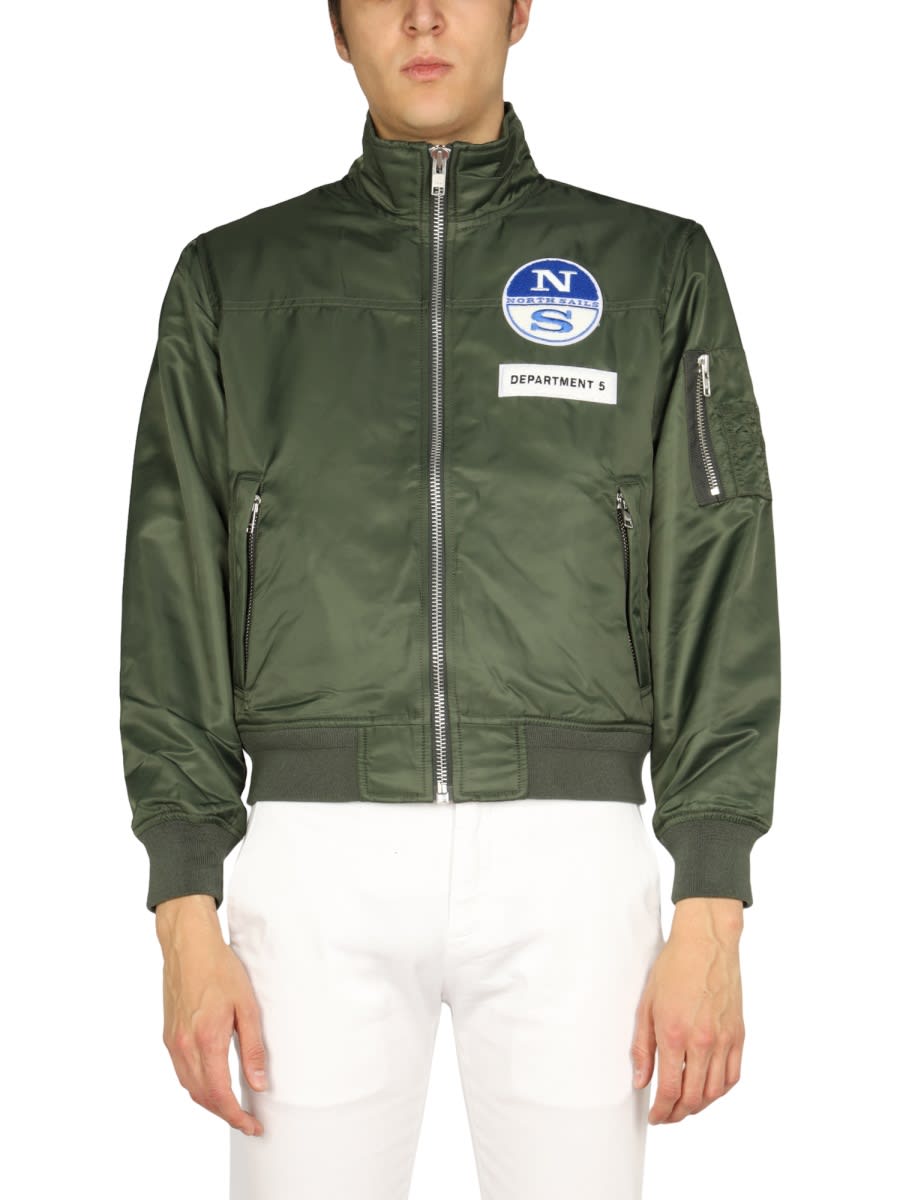 Department Five Sailor Jacket In Military Green