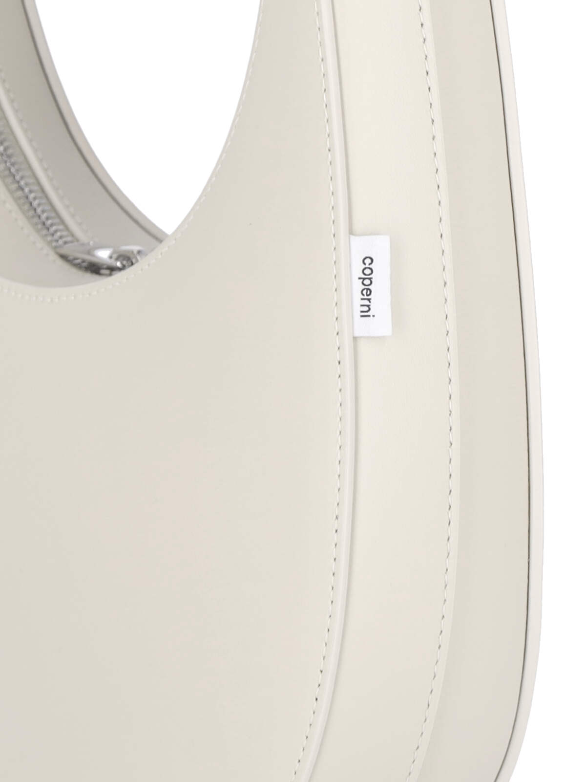 Shop Coperni Swipe Shoulder Bag In Crema