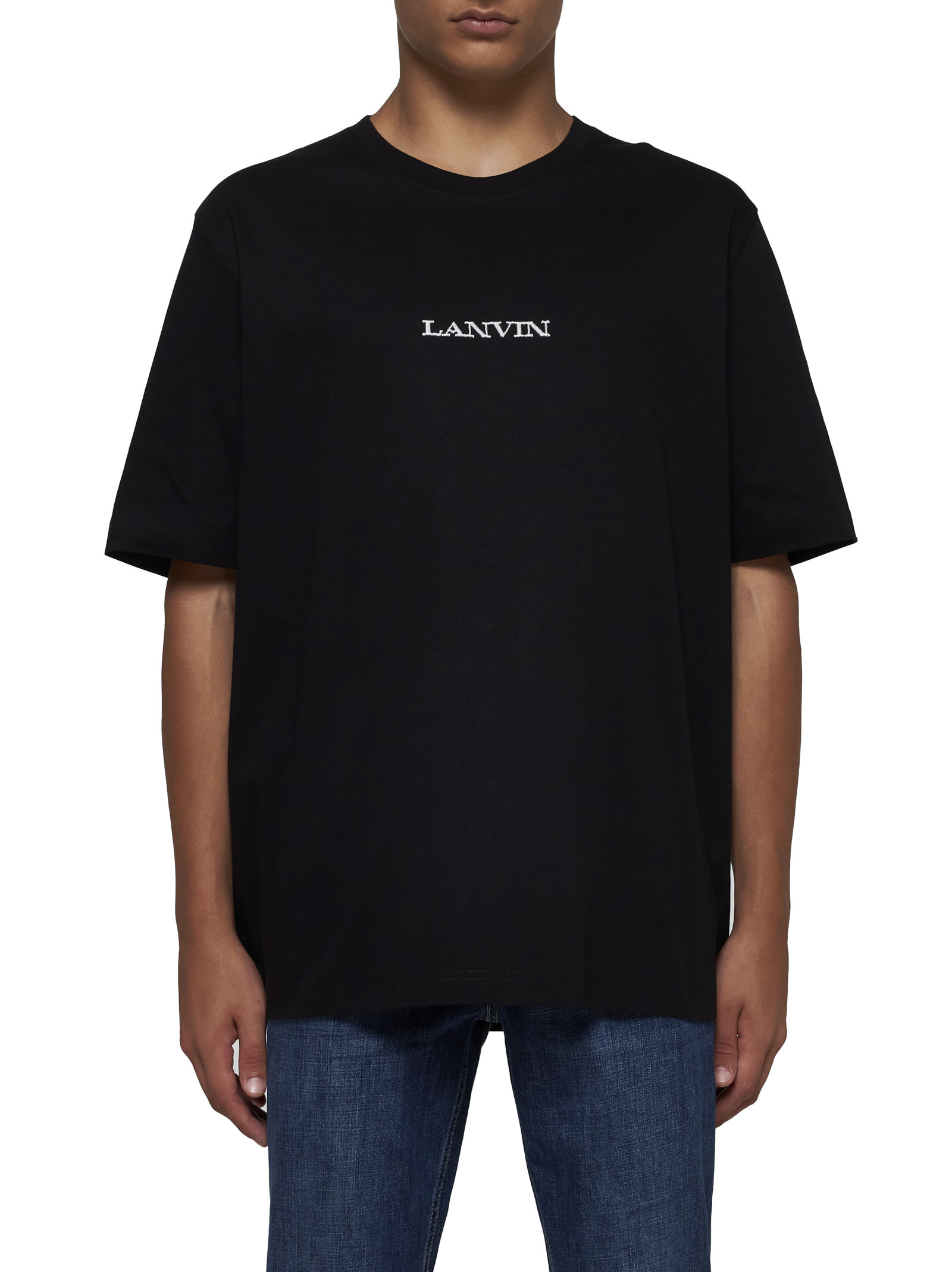 Shop Lanvin T-shirt In Black