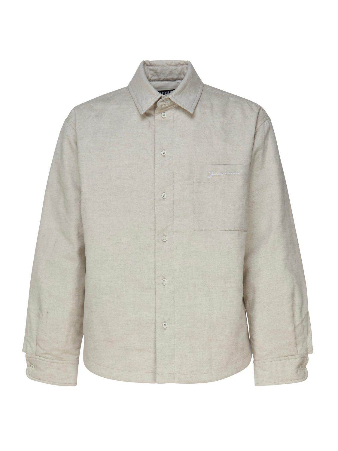 Jacquemus La Chemise Boulanger Logo Embroidered Shirt