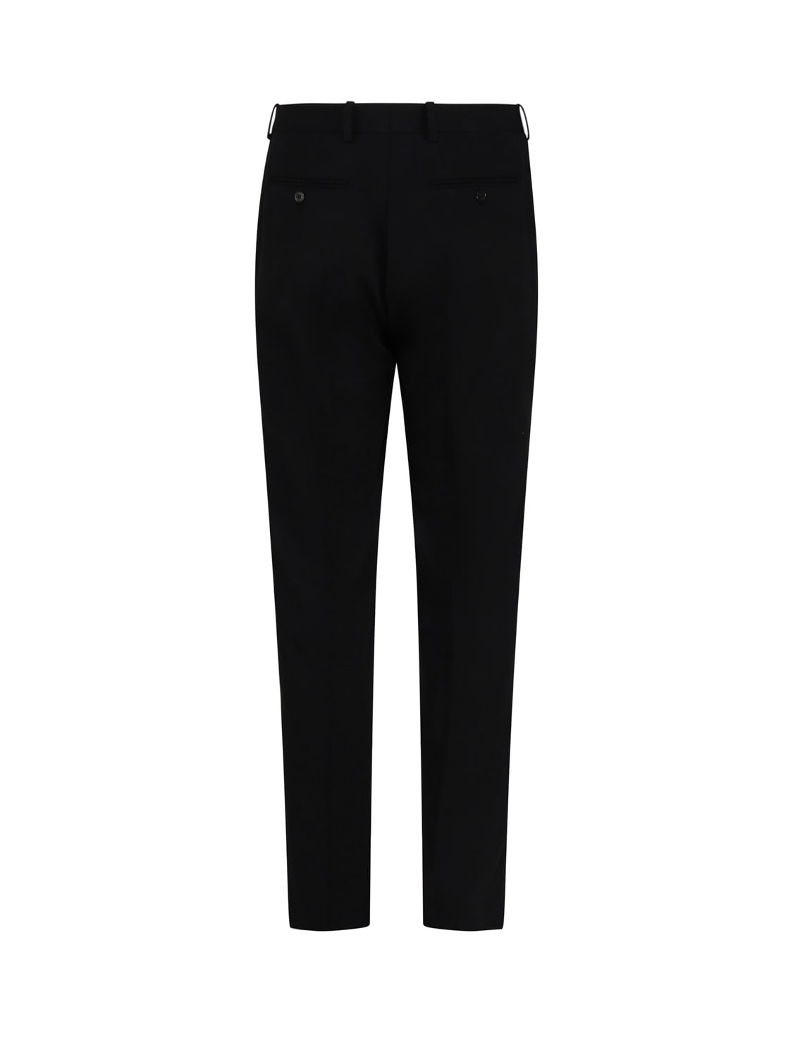 Shop Saint Laurent Elegant Trousers In Black
