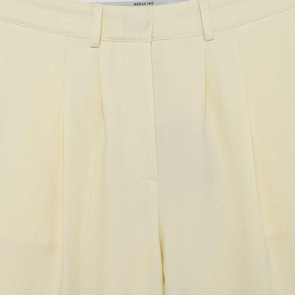 Shop Herskind Rupert Pants In Ice Yellow