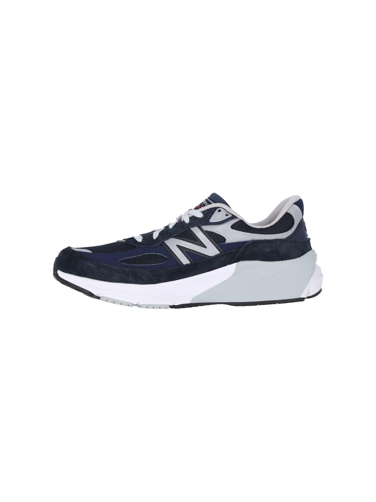 Shop New Balance Made In Usa 990v6 Sneakers In Blue
