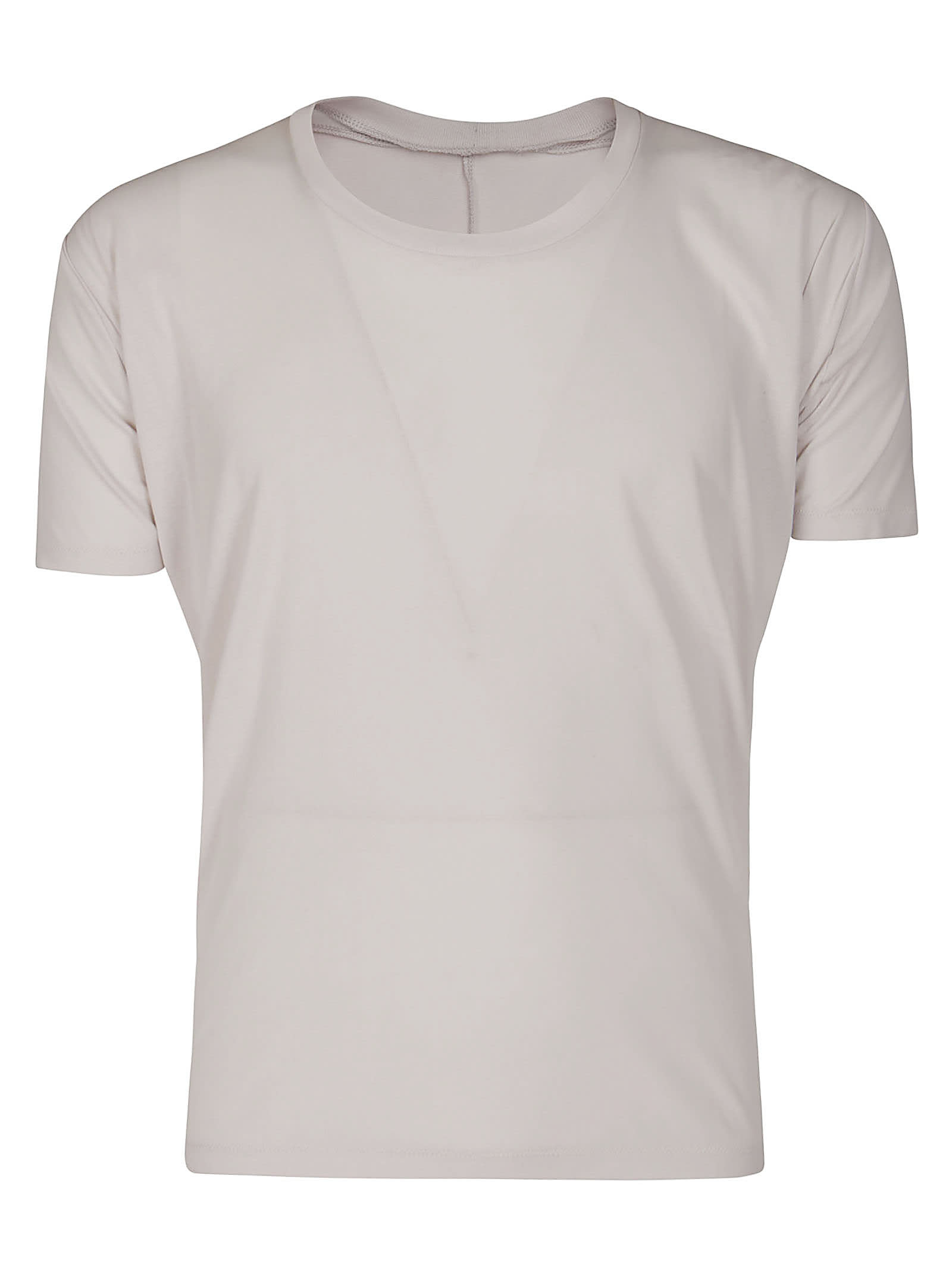 Maison Margiela White Cotton T-shirt In Neutrals