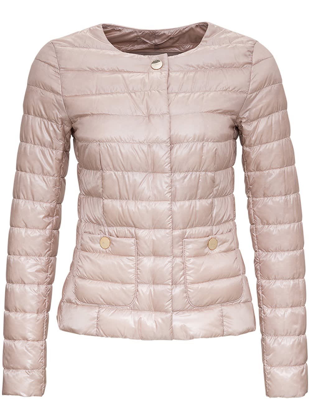 Click to view more detailed imagery on our partner's website Herno Lightweight Nylon Pink Jacket