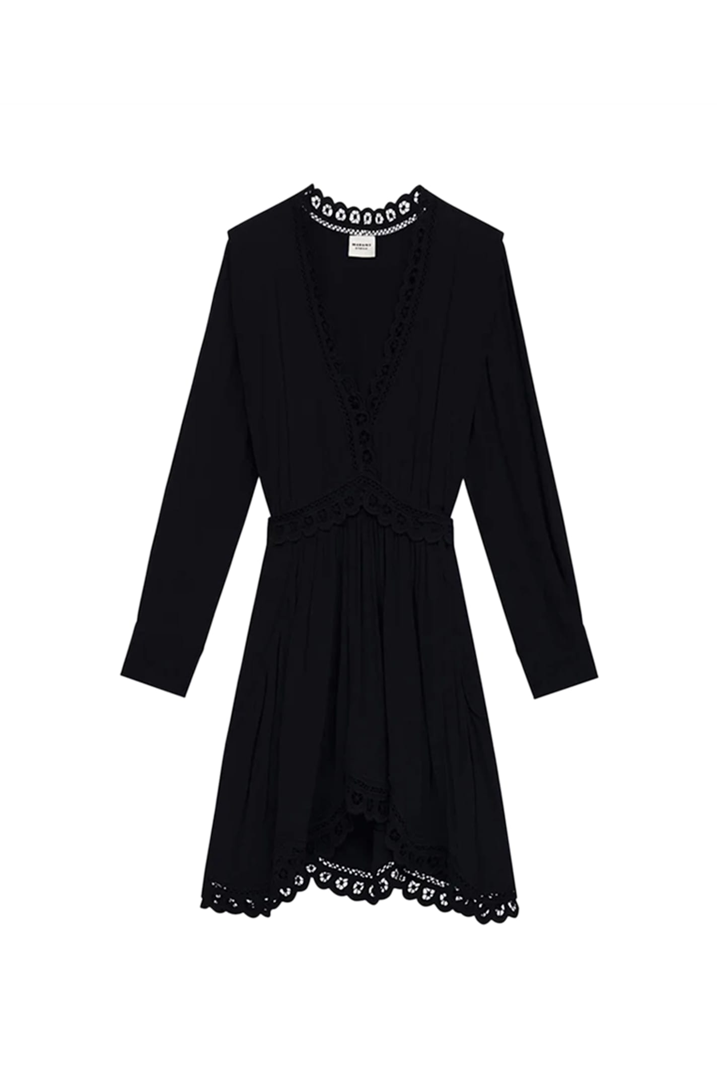 Shop Marant Etoile Felie Dress In Black