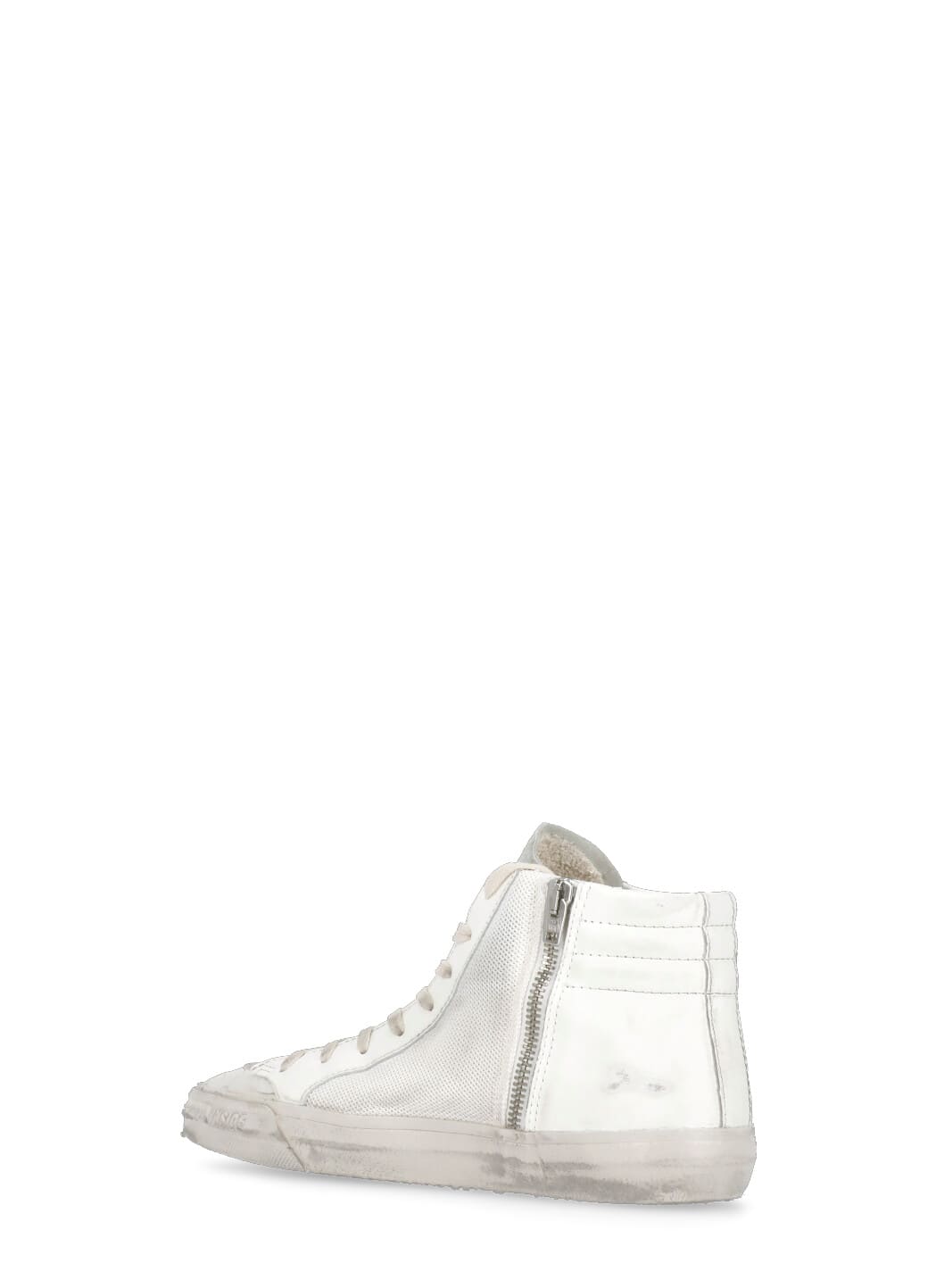 Shop Golden Goose Slice Double Quarter Penstar Sneakers In White