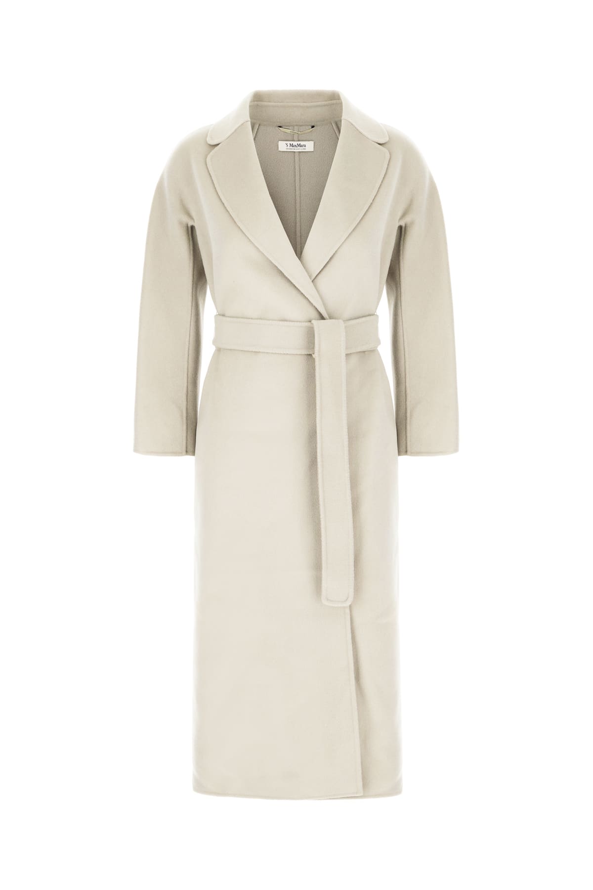 S Max Mara Chalk Wool Coat - 'S Max Mara - Modalova