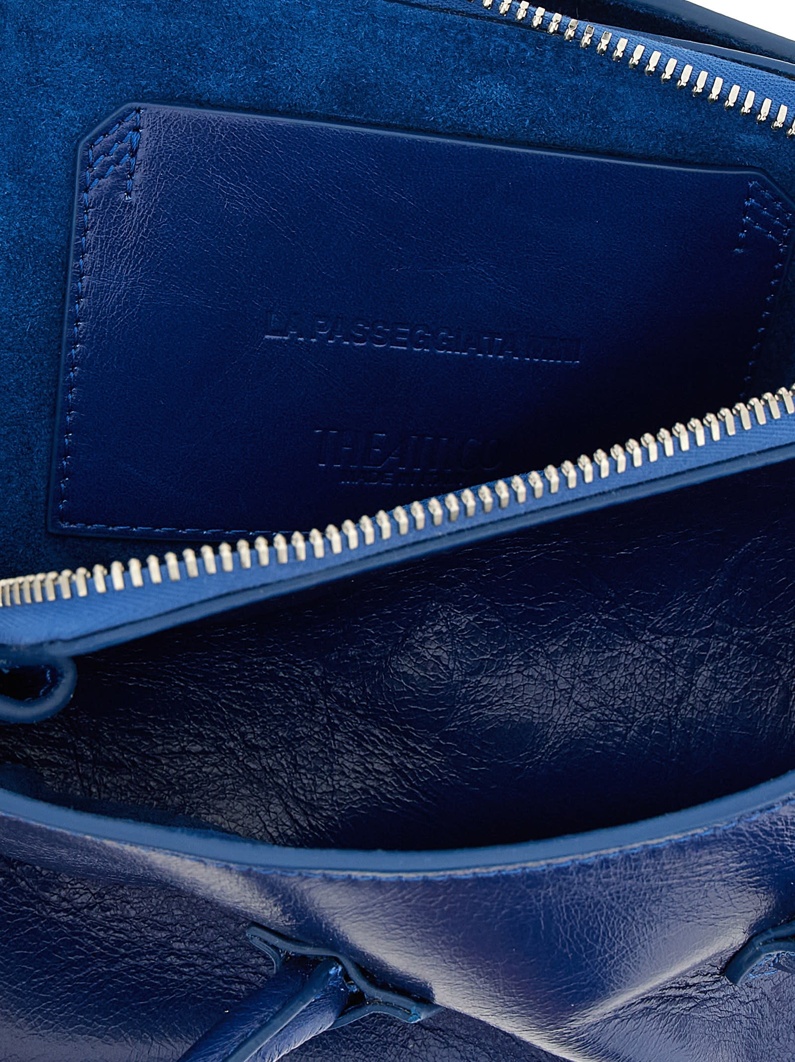 Attico La Passeggiata Mini Handbag In Blue