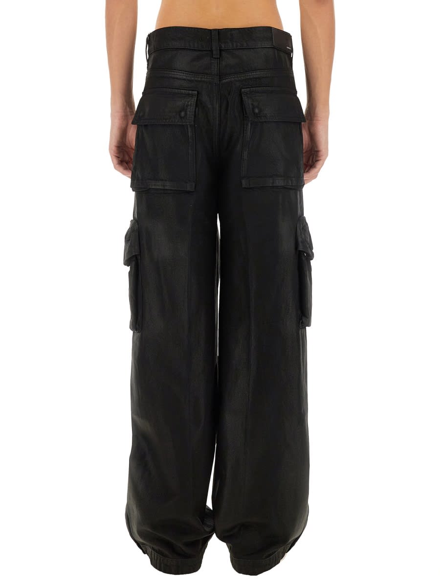 Shop Amiri Cargo Pants In Black