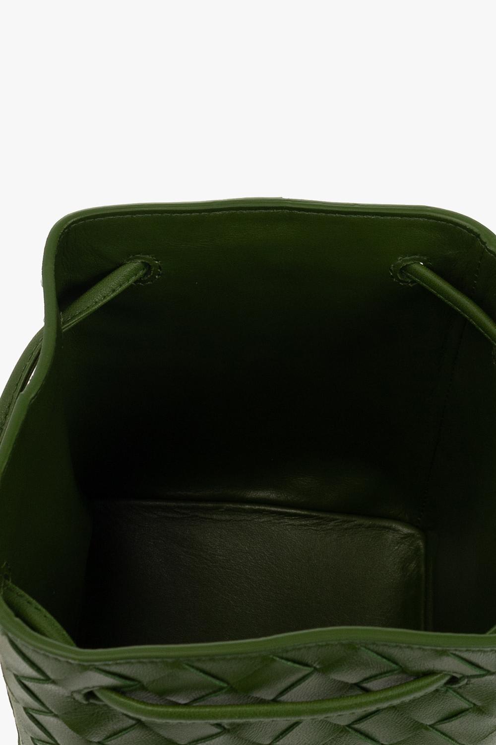 Shop Bottega Veneta Leather Shoulder Bag