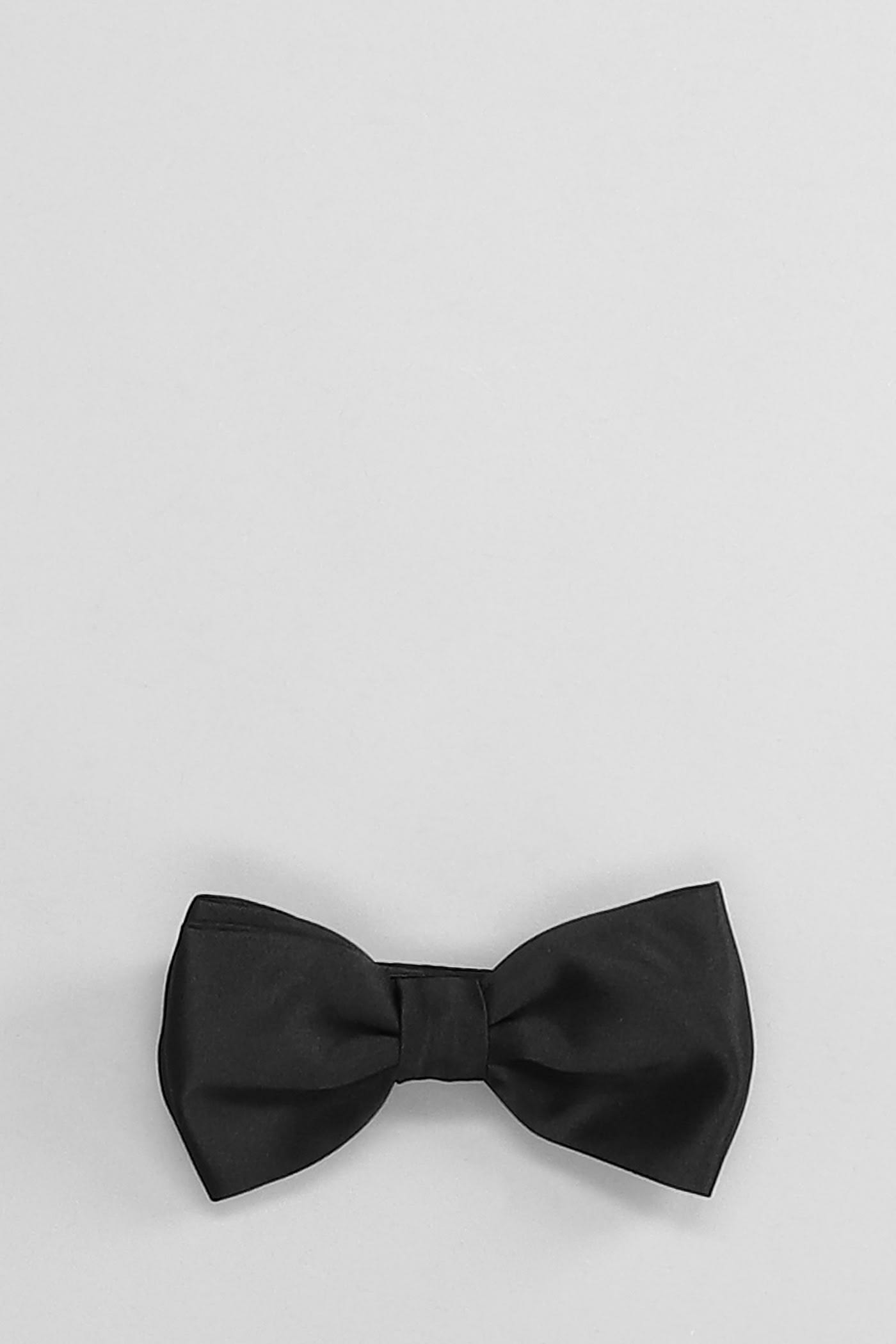Tagliatore Tie In Black Polyester