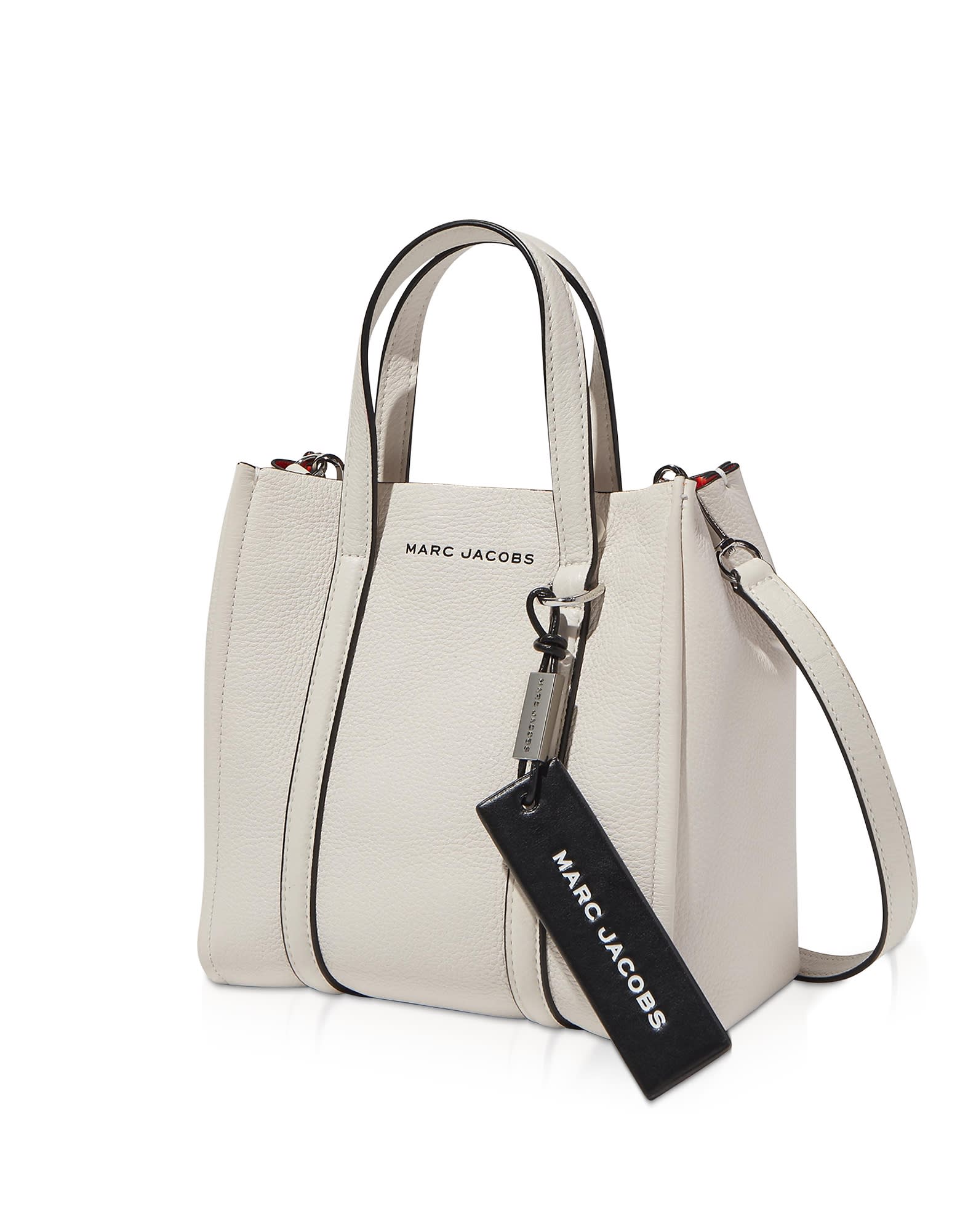 Marc Jacobs Marc Jacobs The Tag Tote 21 - White - 10992506 | italist