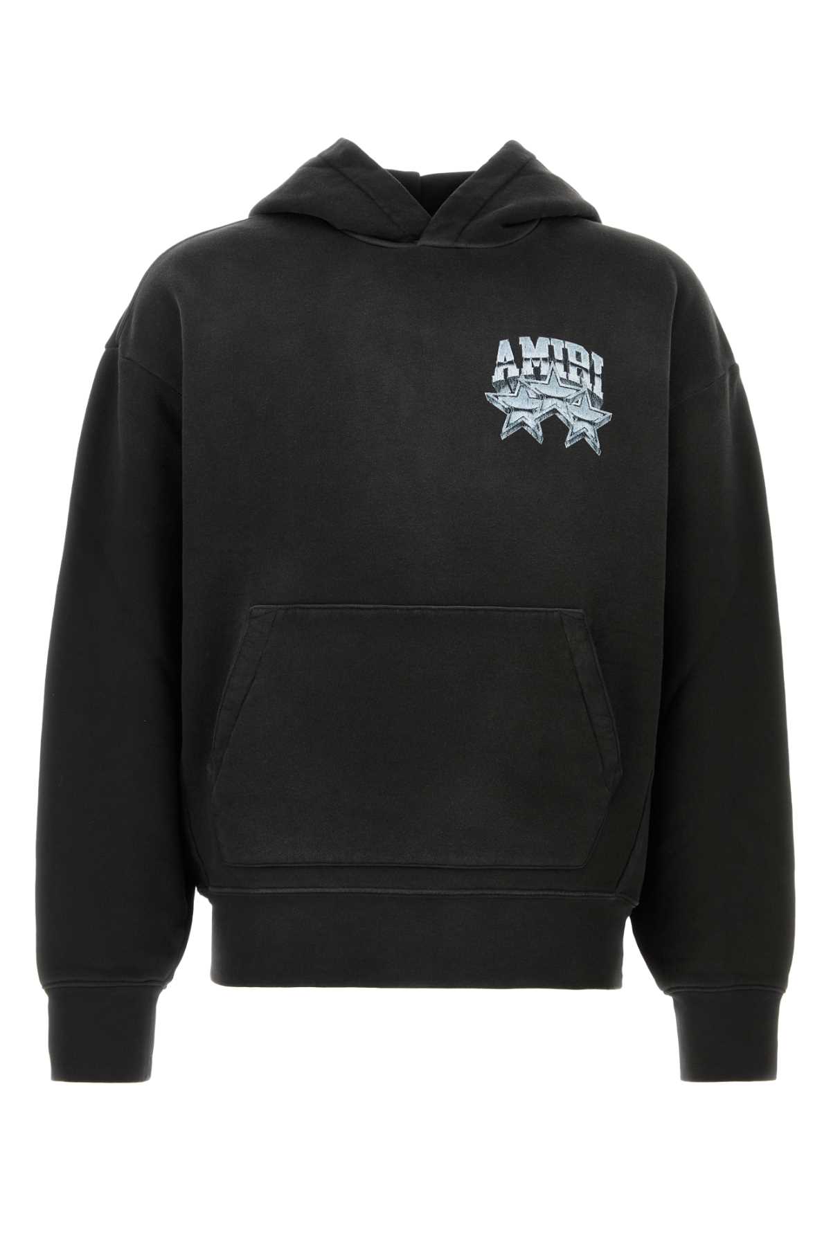 Black Cotton Sweatshirt