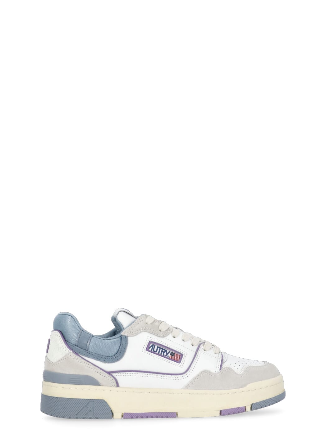 Shop Autry Clc Low Sneakers In Bianco