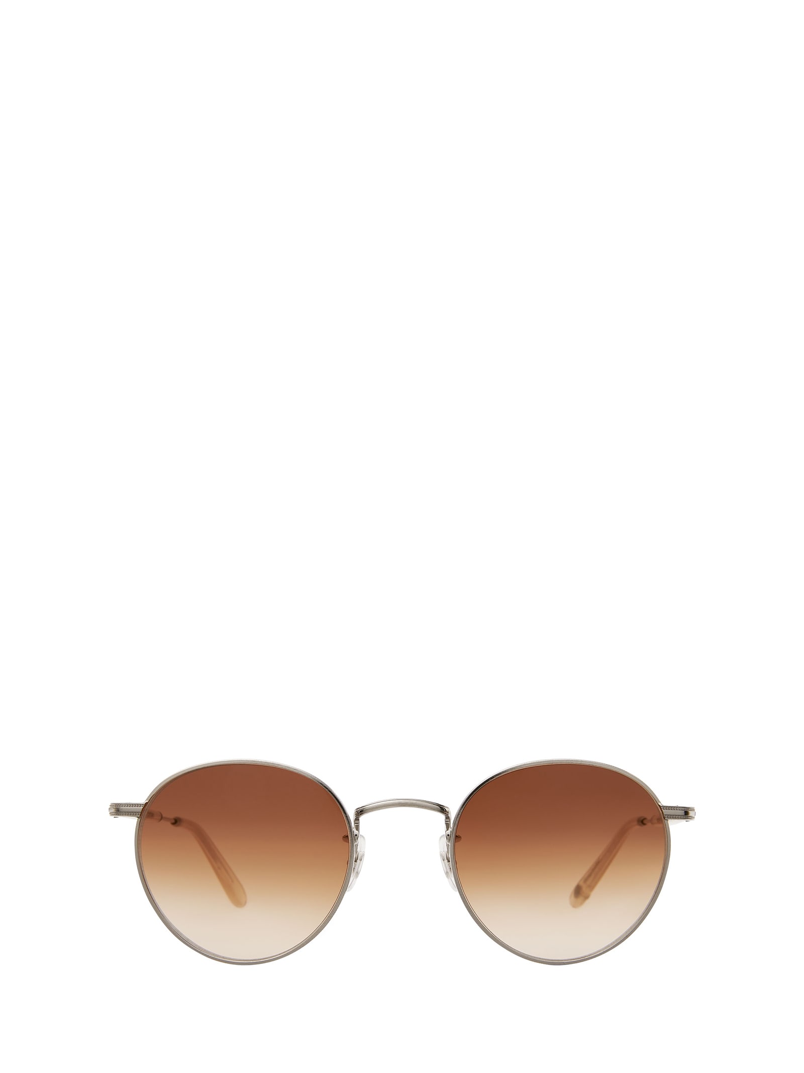 Garrett Leight Garrett Leight Wilson M Sun Brushed Silver-matte Beige Sunglasses