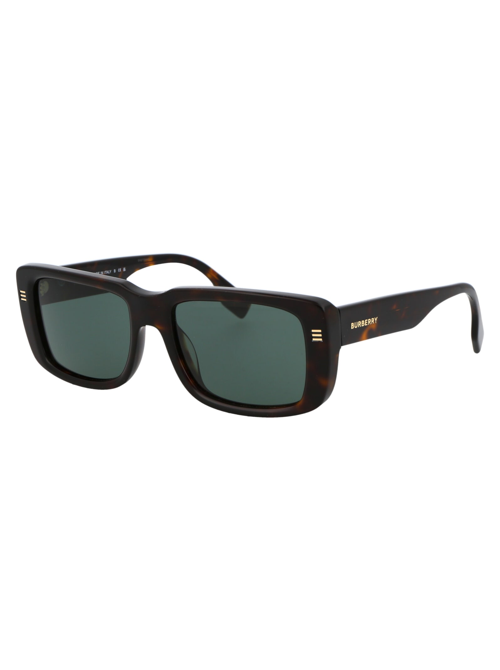 Burberry Eyewear Jarvis Sunglasses In 300271 Dark Havana