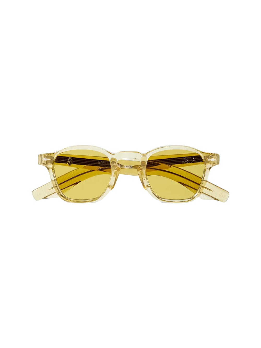 Shop Jacques Marie Mage Zephirin - Yellow Sunglasses