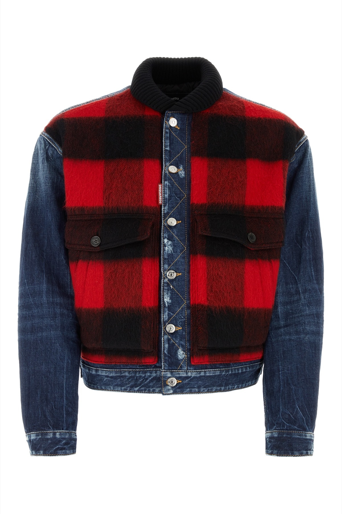 Shop Dsquared2 Giubbino In Navyblue