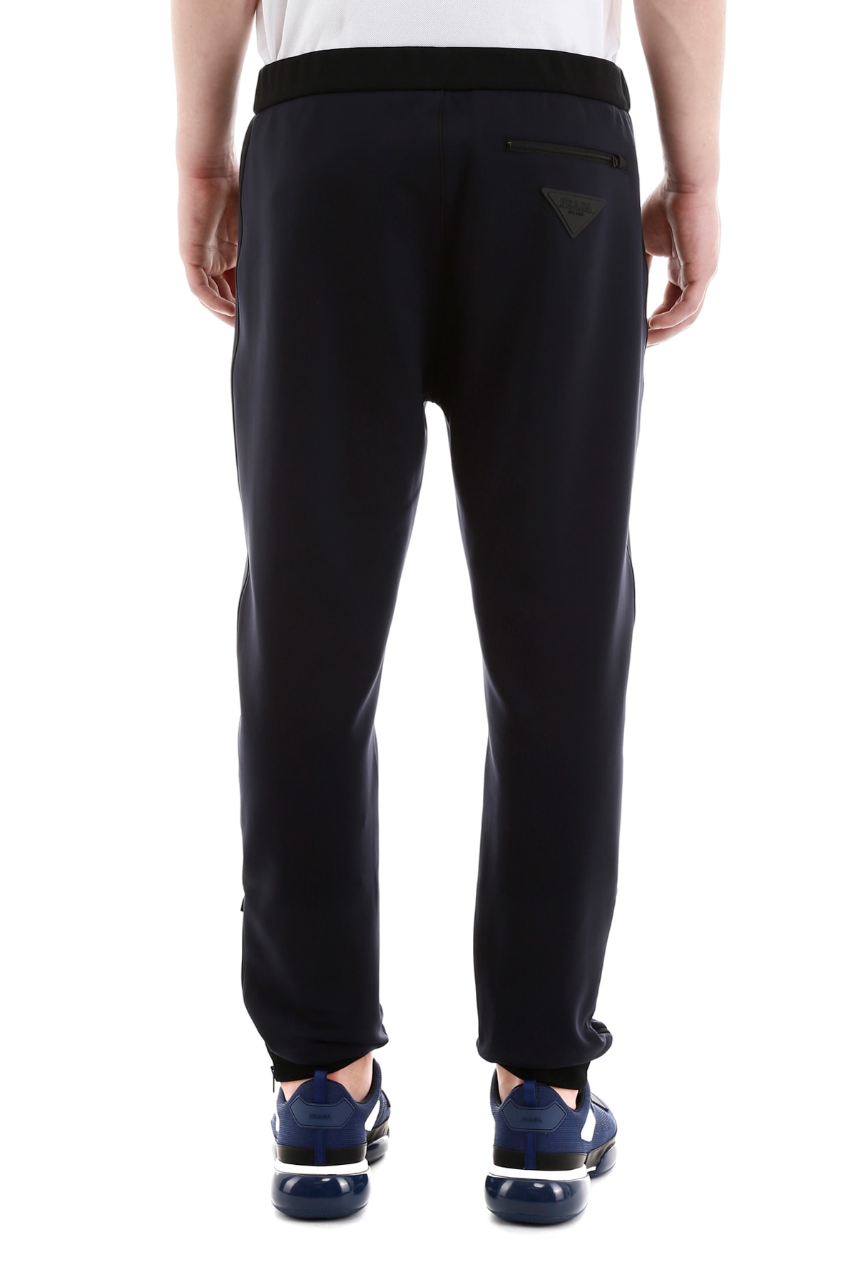 mens zipped joggers