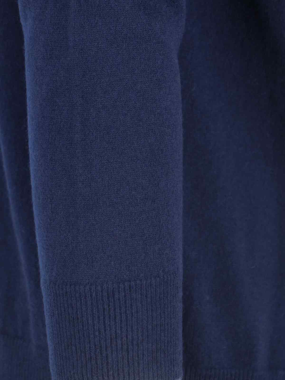 Shop Paul Smith High Neck Sweater In Blue