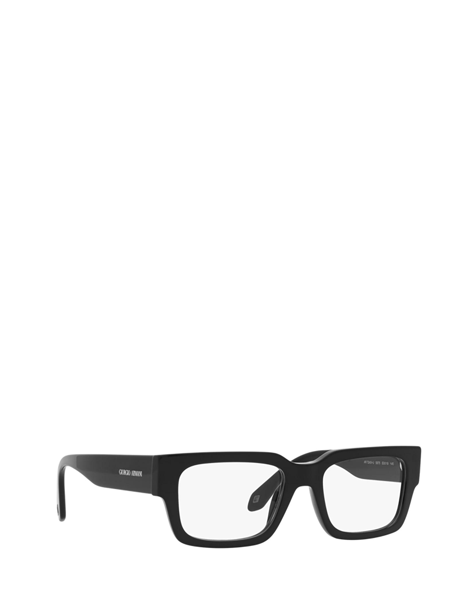 Shop Giorgio Armani Ar7243u Black Glasses