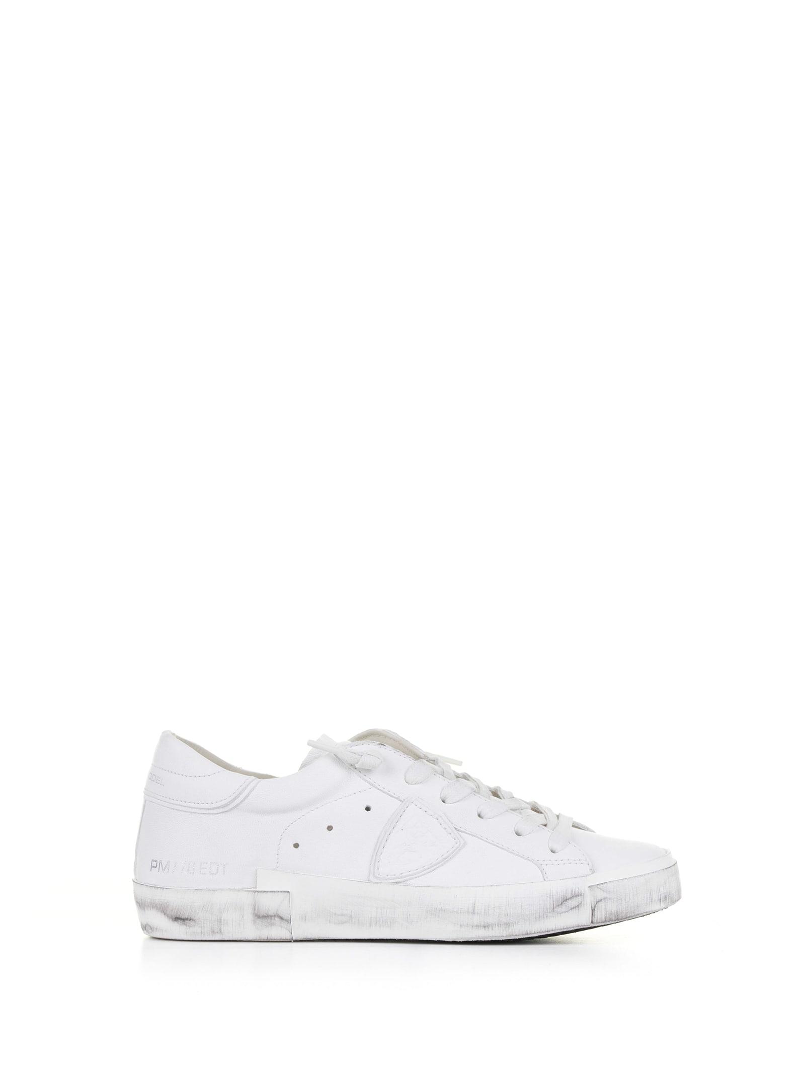 Shop Philippe Model Sneakers In Blanc