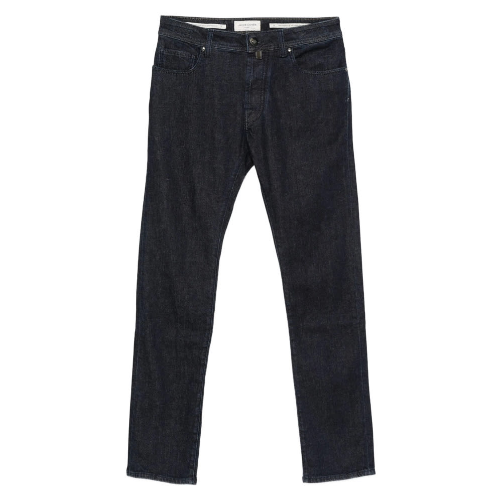 Jacob Cohen Nick Five-pocket Jeans In Black
