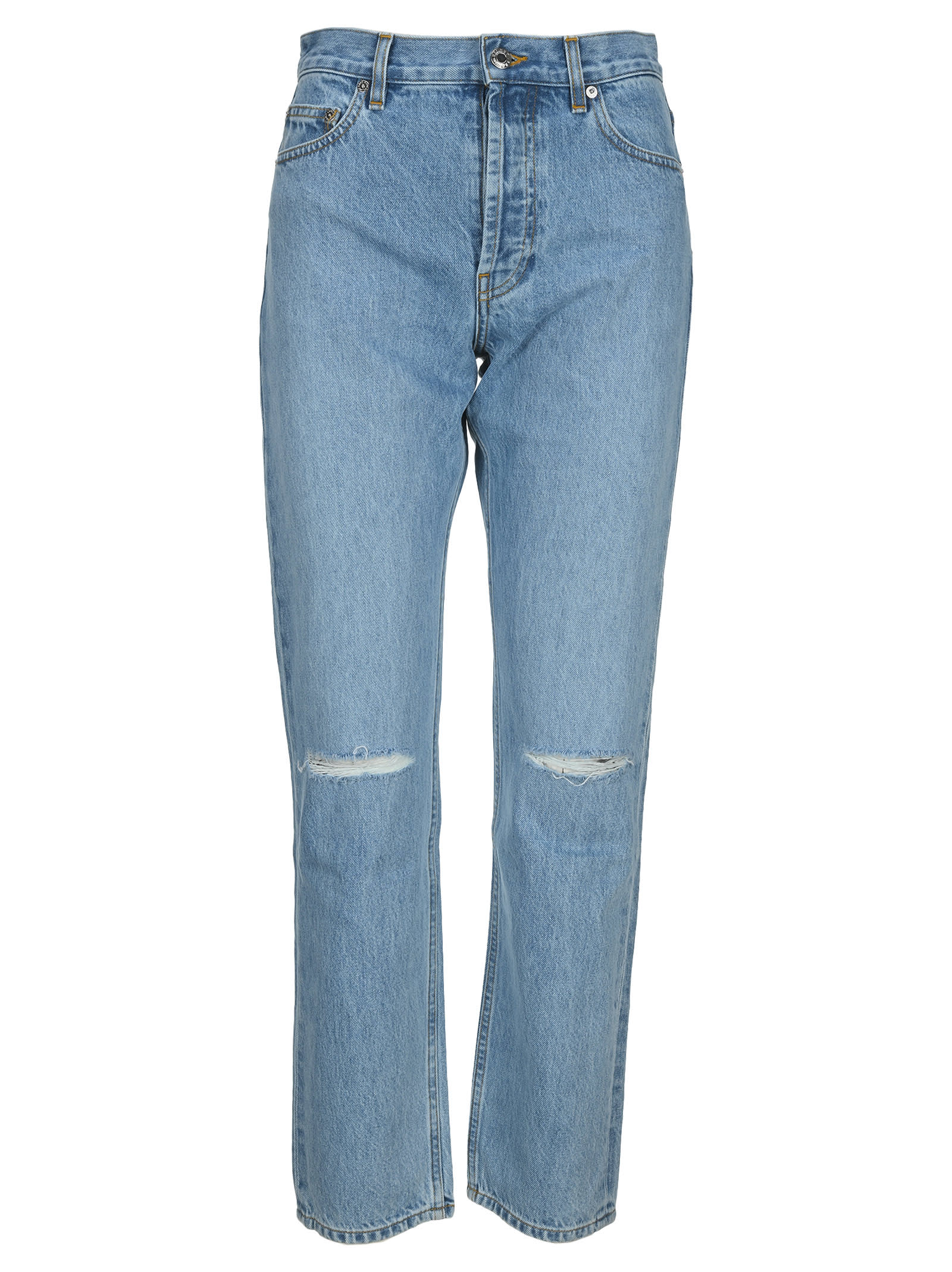 Helmut Lang Mid-rise Straight-leg Jeans