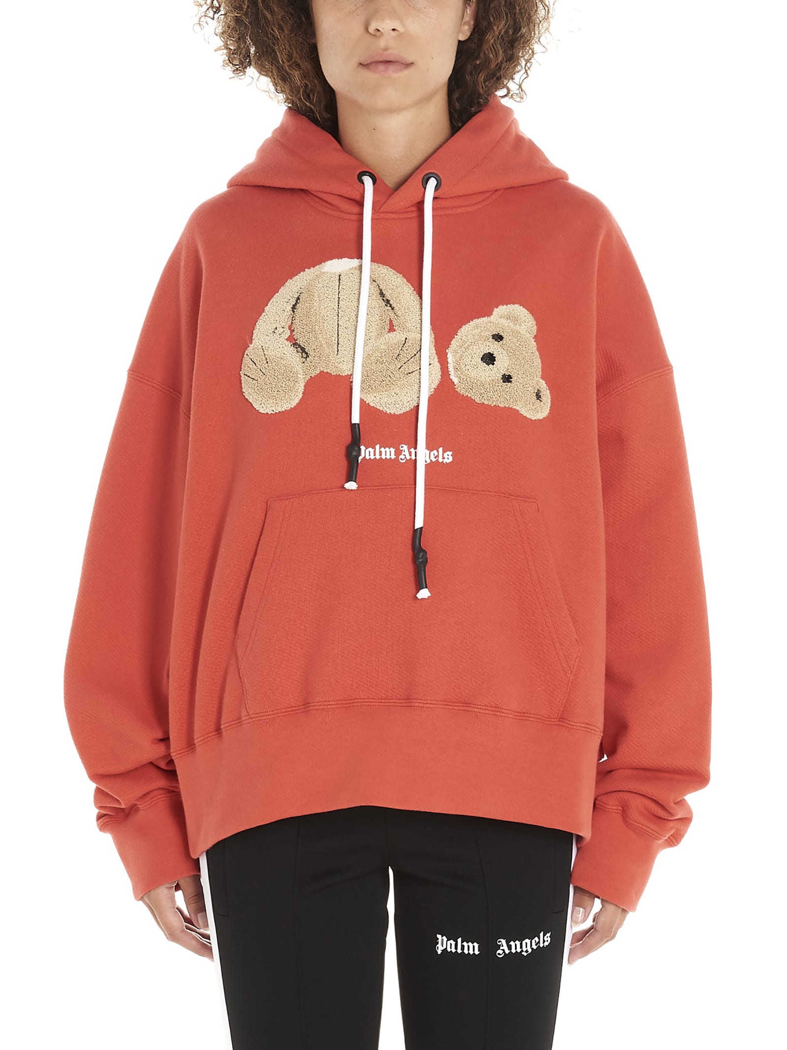 Palm Angels Palm Angels 'kill The Bear' Hoodie - Red - 11026967 | italist