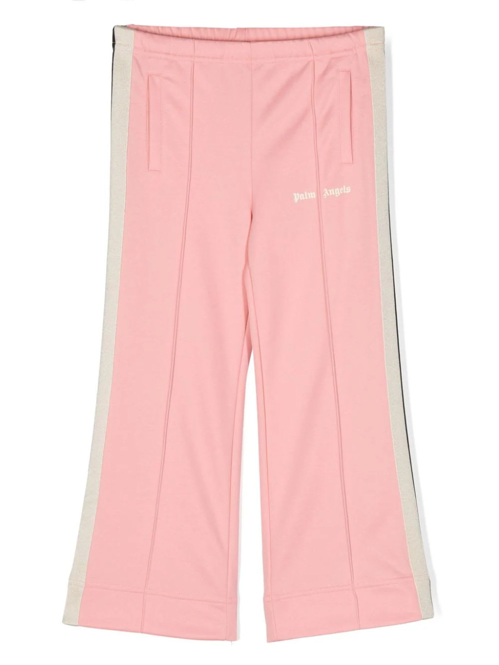 Shop Palm Angels Trousers Pink