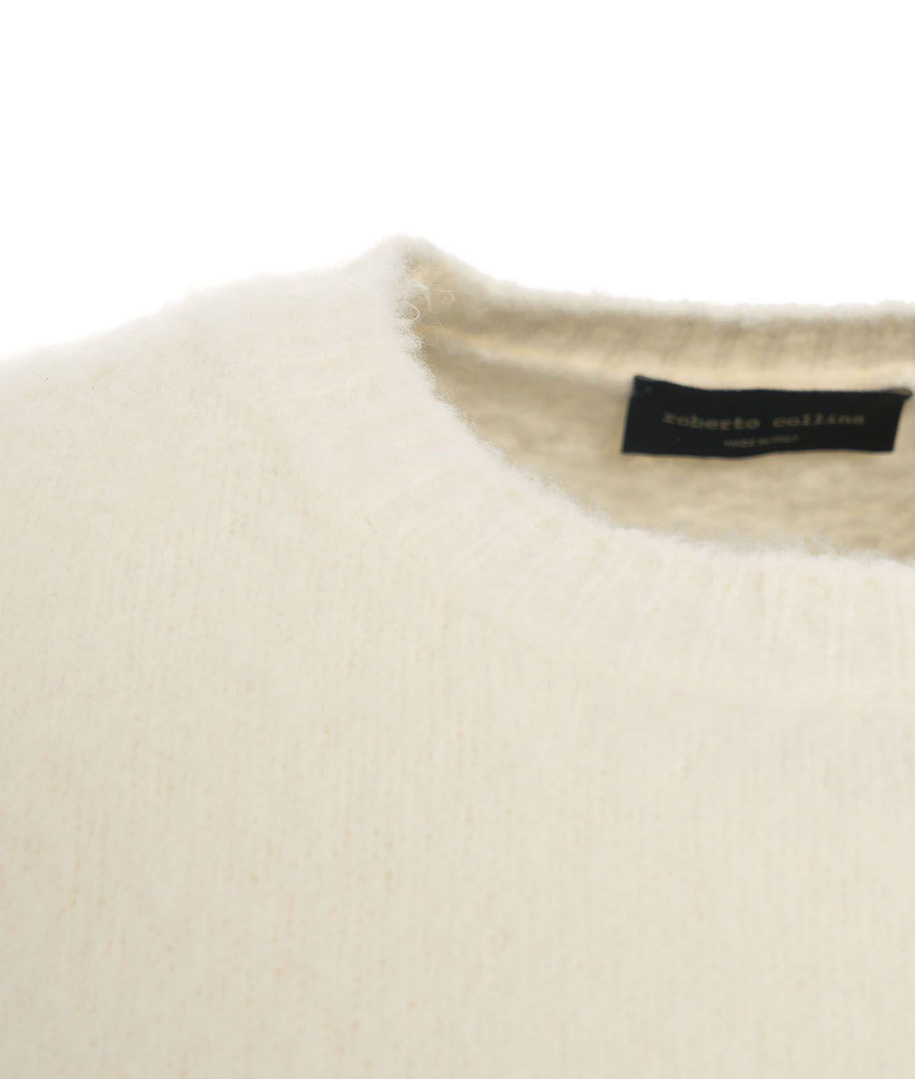 ROBERTO COLLINA FLUFFY KNIT SWEATER 