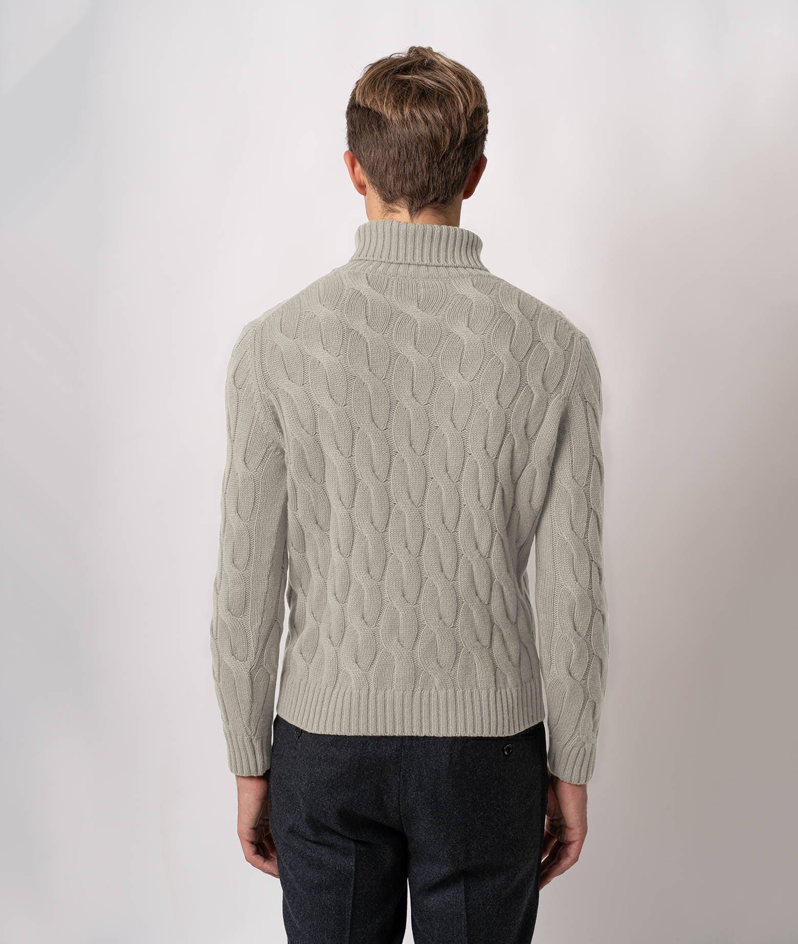 Larusmiani Turtleneck Sweater Col Du Pillon Sweater In Neutral
