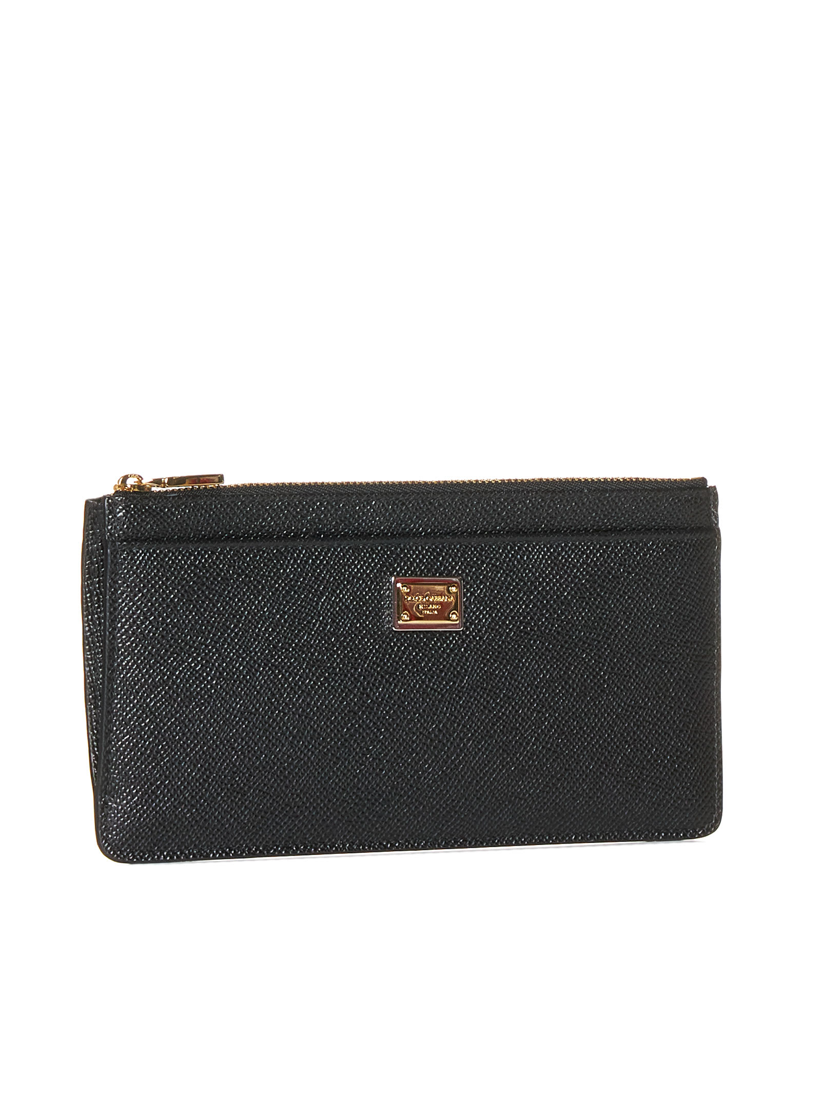Dolce & Gabbana Zipped Pouch In Black