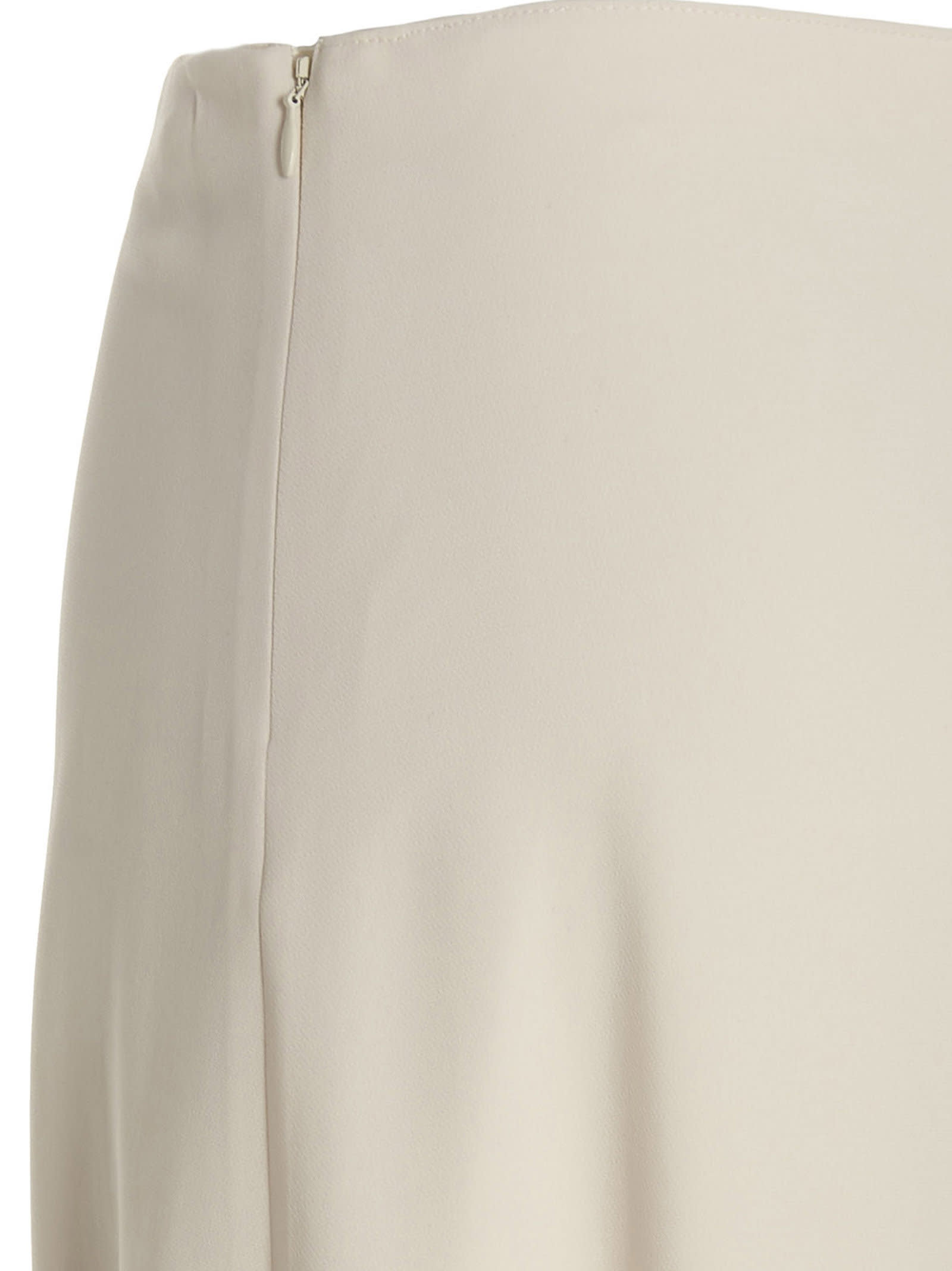 Shop Theory Midi Skirt In Ivory