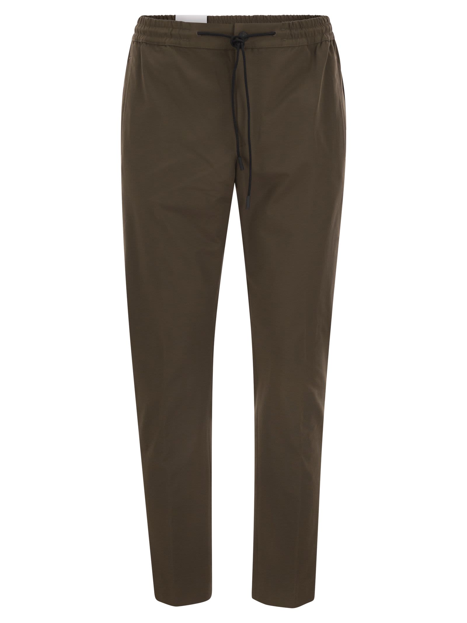 PT TORINO OMEGA - TROUSERS WITH TECHNICAL FABRIC 