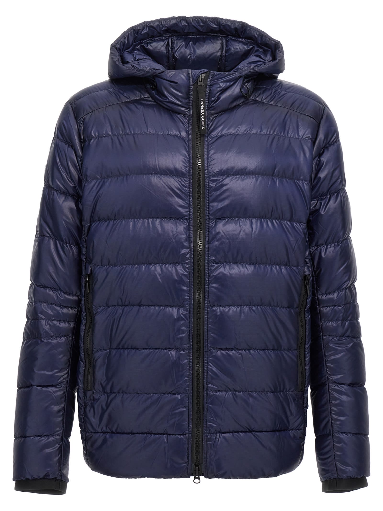 Shop Canada Goose Crofton Down Jacket In Blue