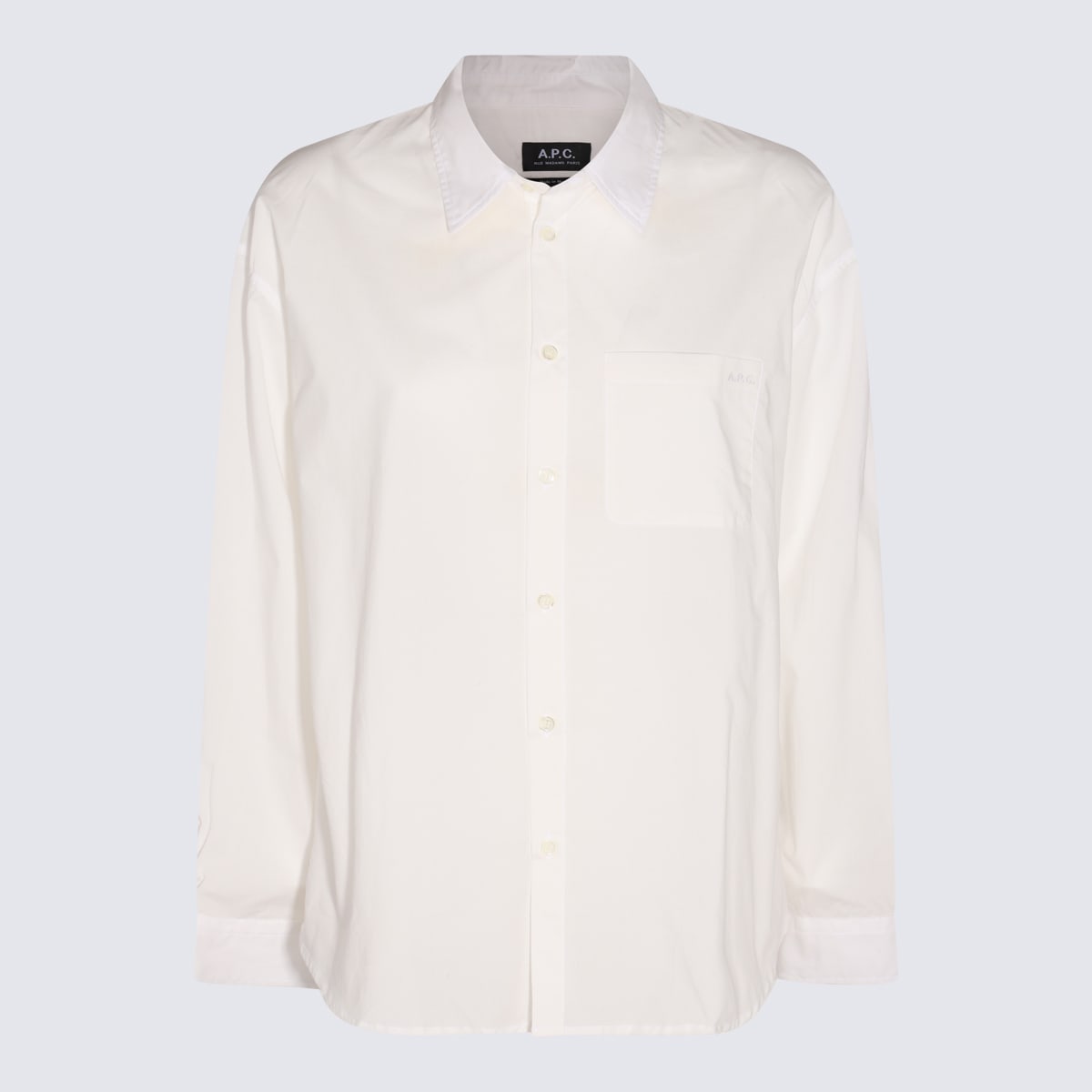 Apc White Cotton Shirt
