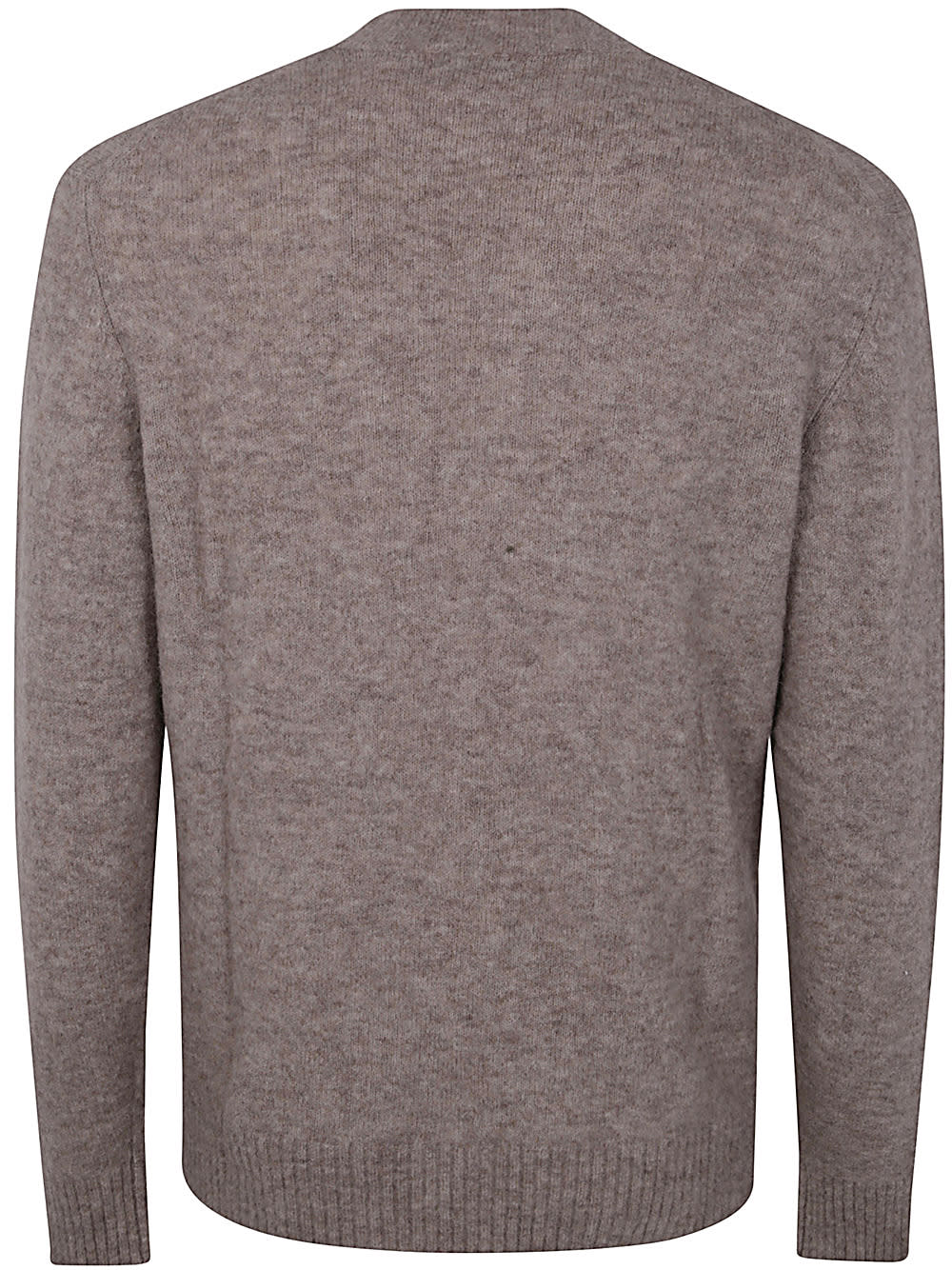 Shop Ballantyne Round Neck Pullover In Barley