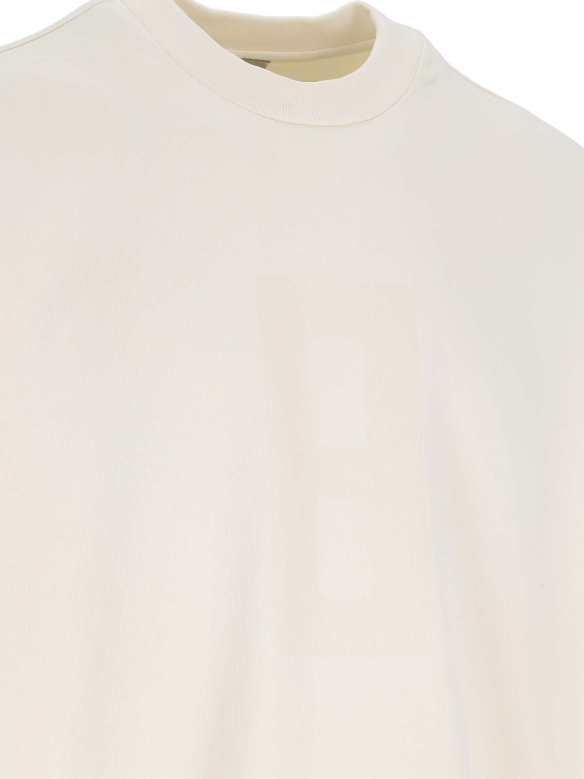 Shop Fear Of God Airbrush 8 T-shirt In White