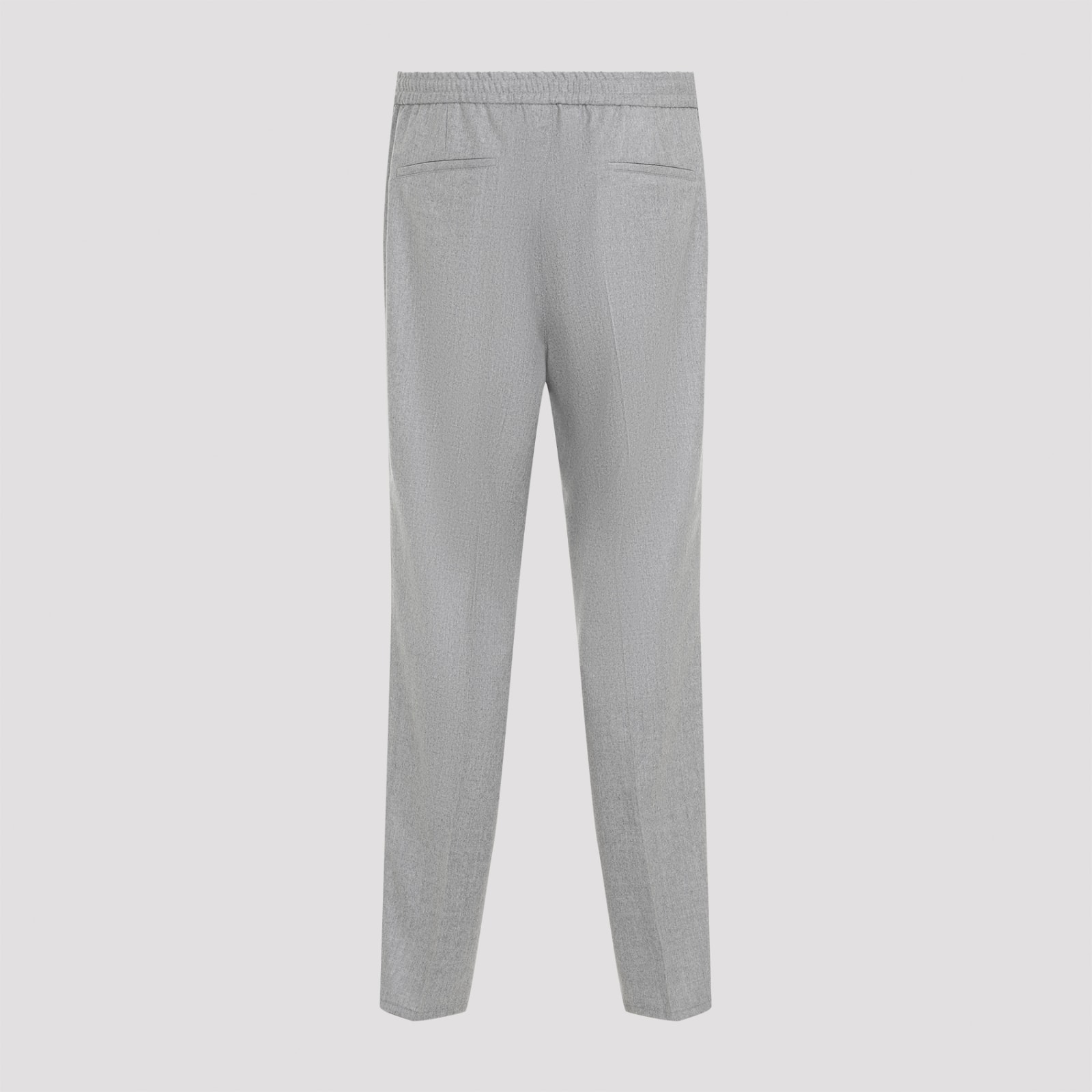 BRUNELLO CUCINELLI WOOL COULISSE JOGGING PANTS 