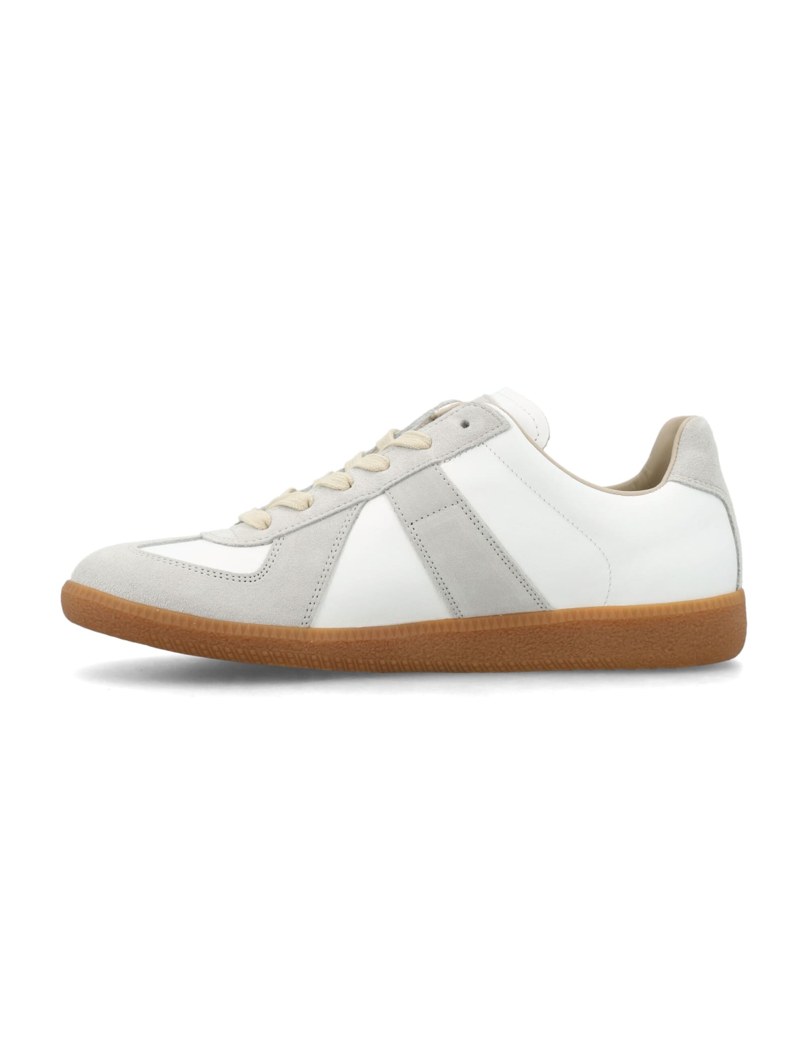 Shop Maison Margiela Replica Sneakers In White