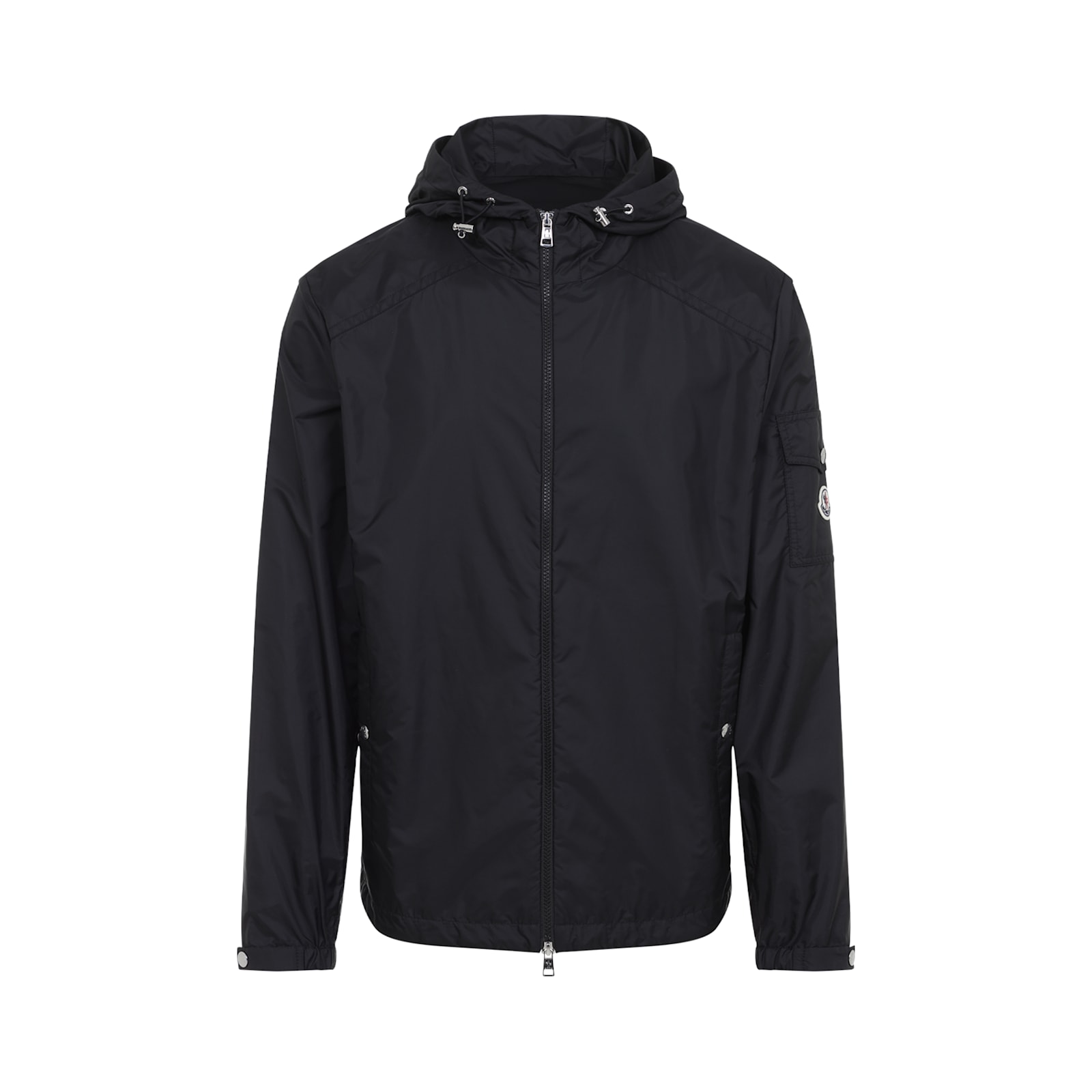 Moncler Etiache Jacket With Hood And Pockets In Black