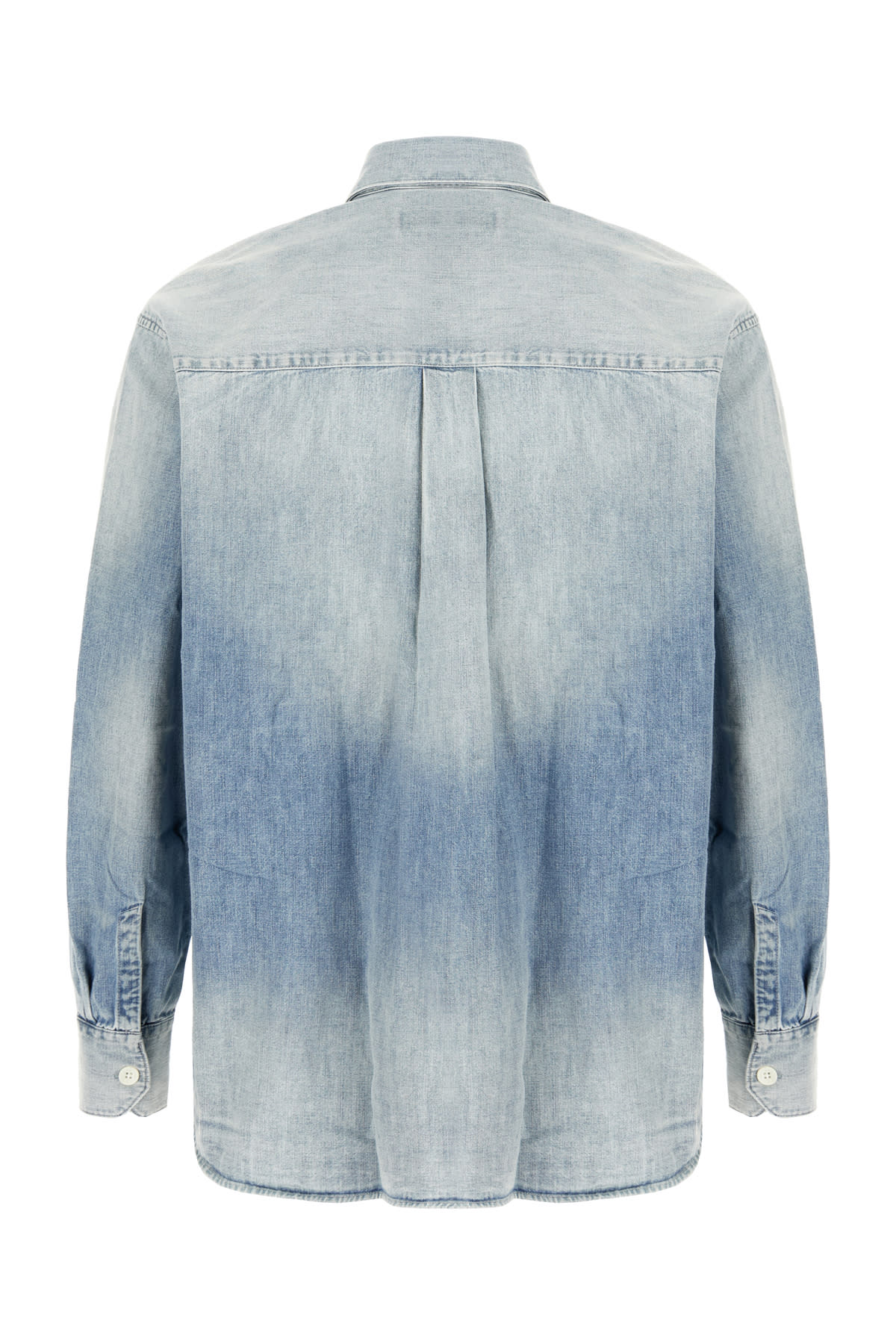 Our Legacy Long Sleeve Shirt With Chest Pocket Design In Blue