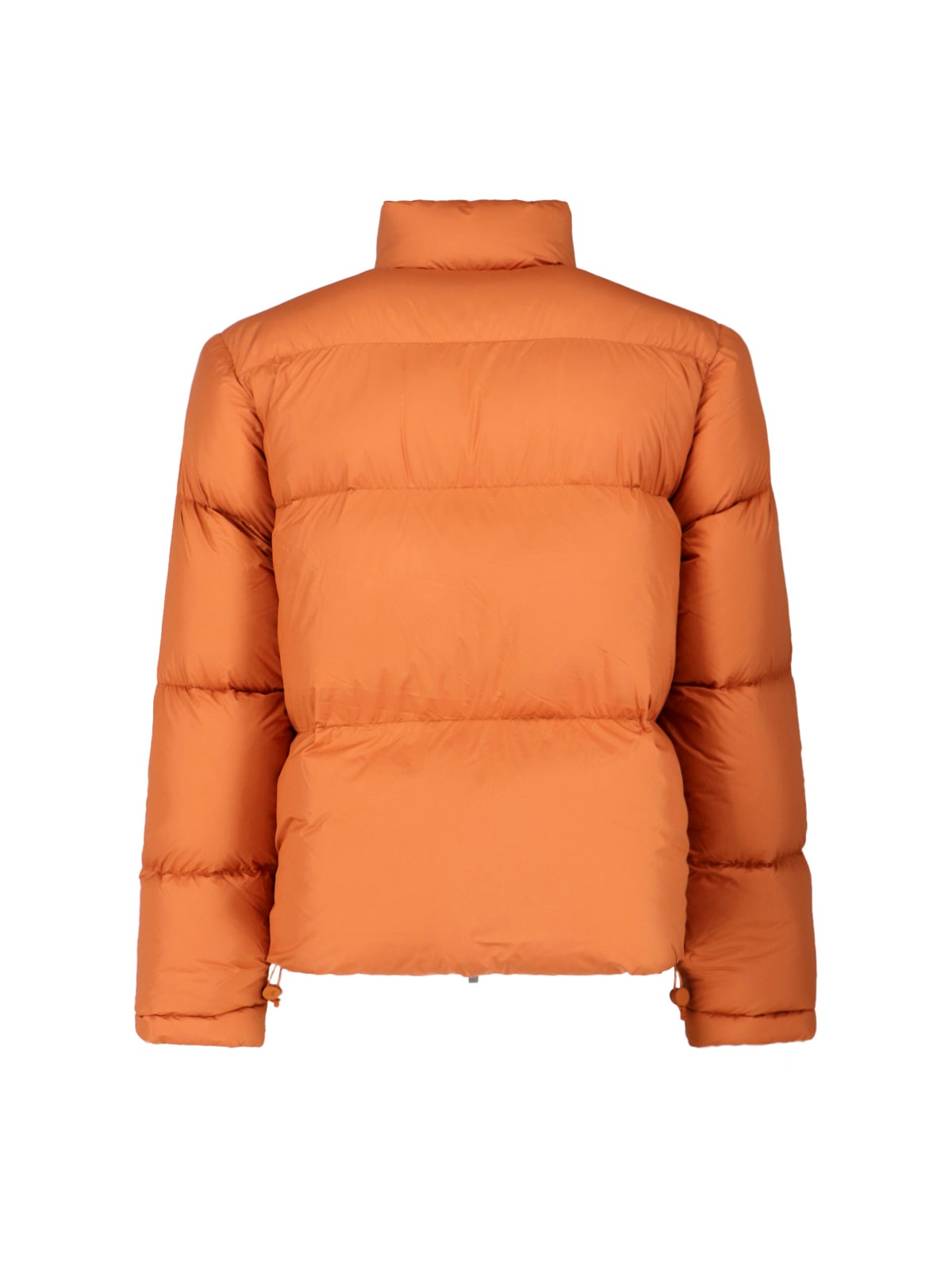 K-way Modern Puffer Jacket High Collar In Orange